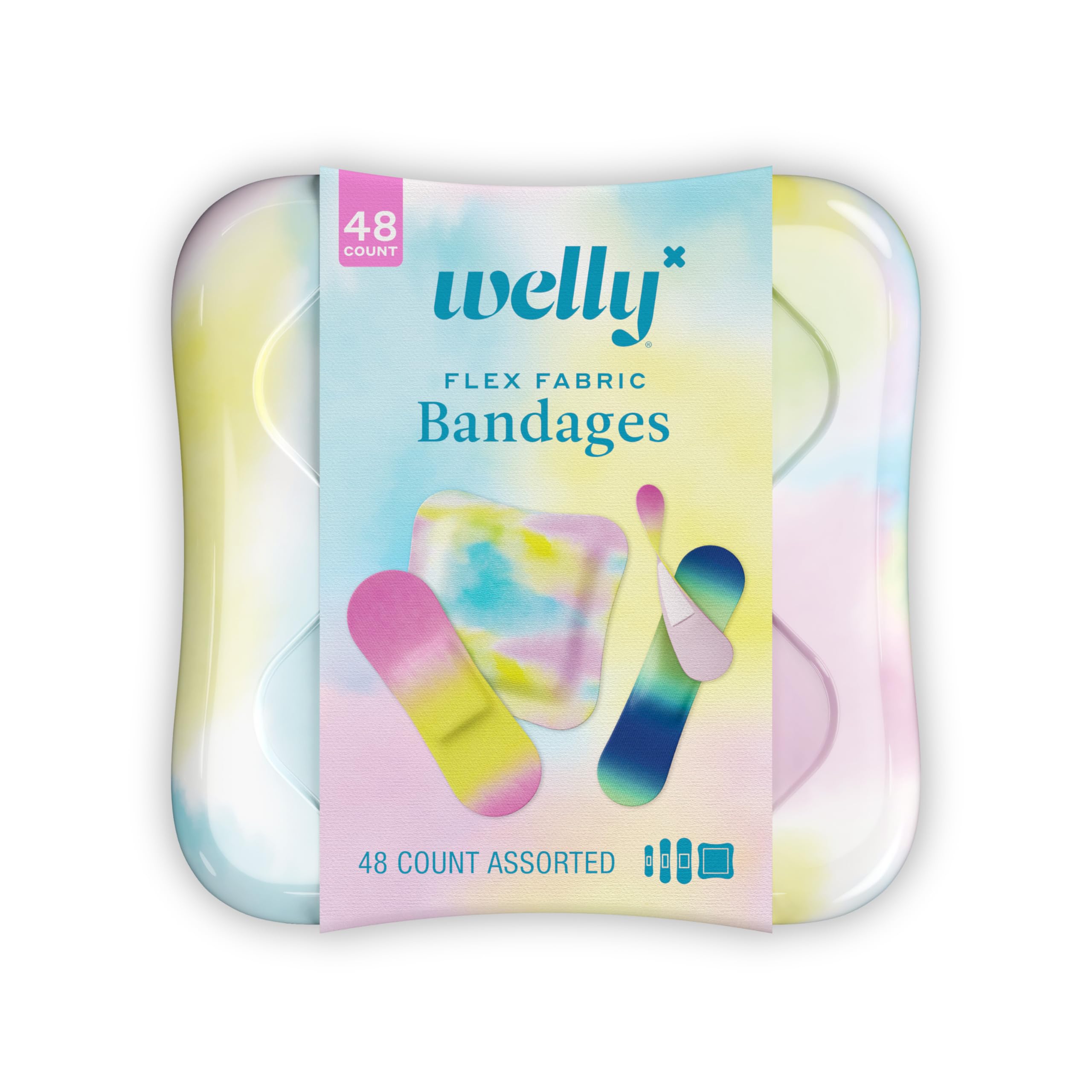 Welly Tie-Dye Bravery Bandages Tin