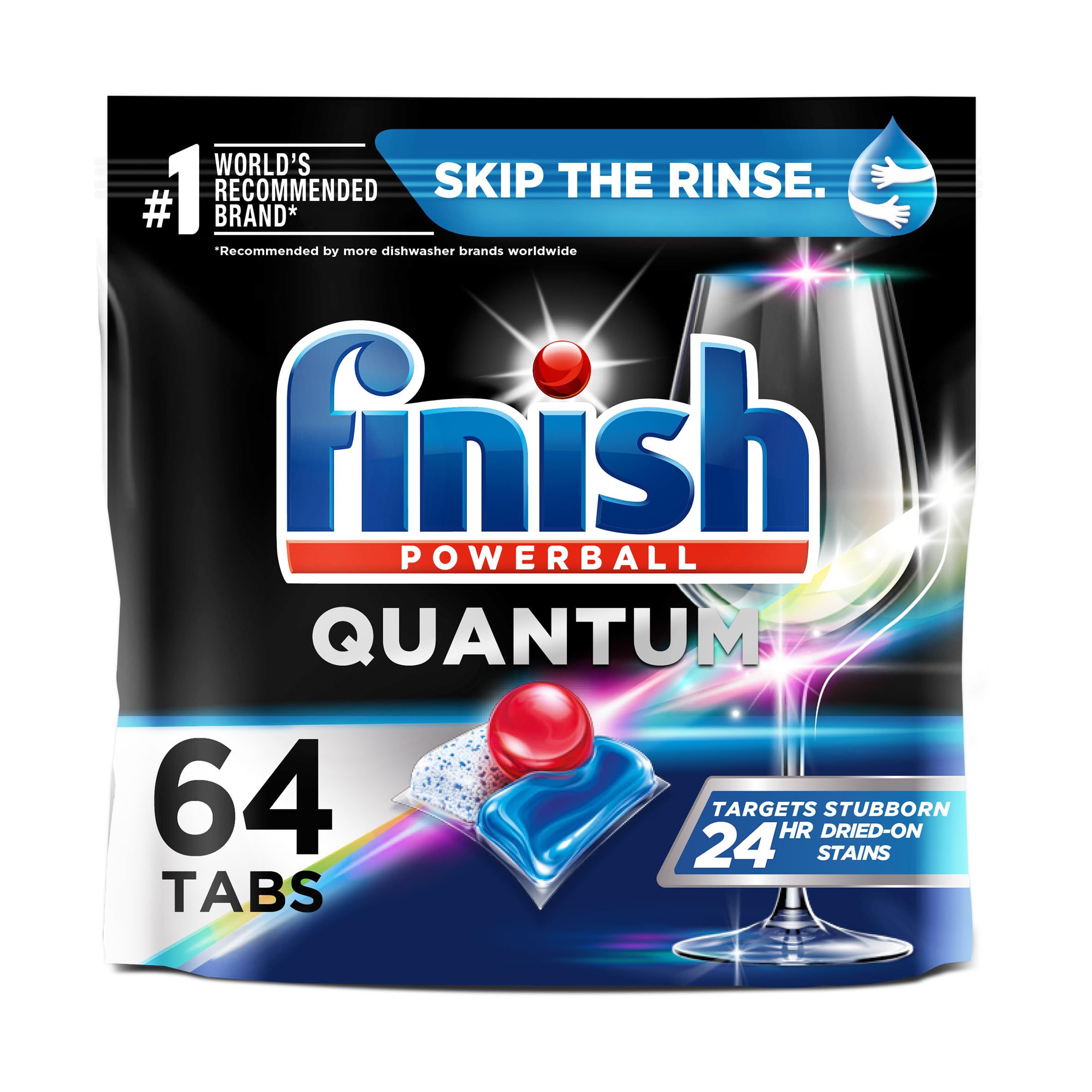 Finish Quantum — Ultimate Clean & Shine (64 Count)