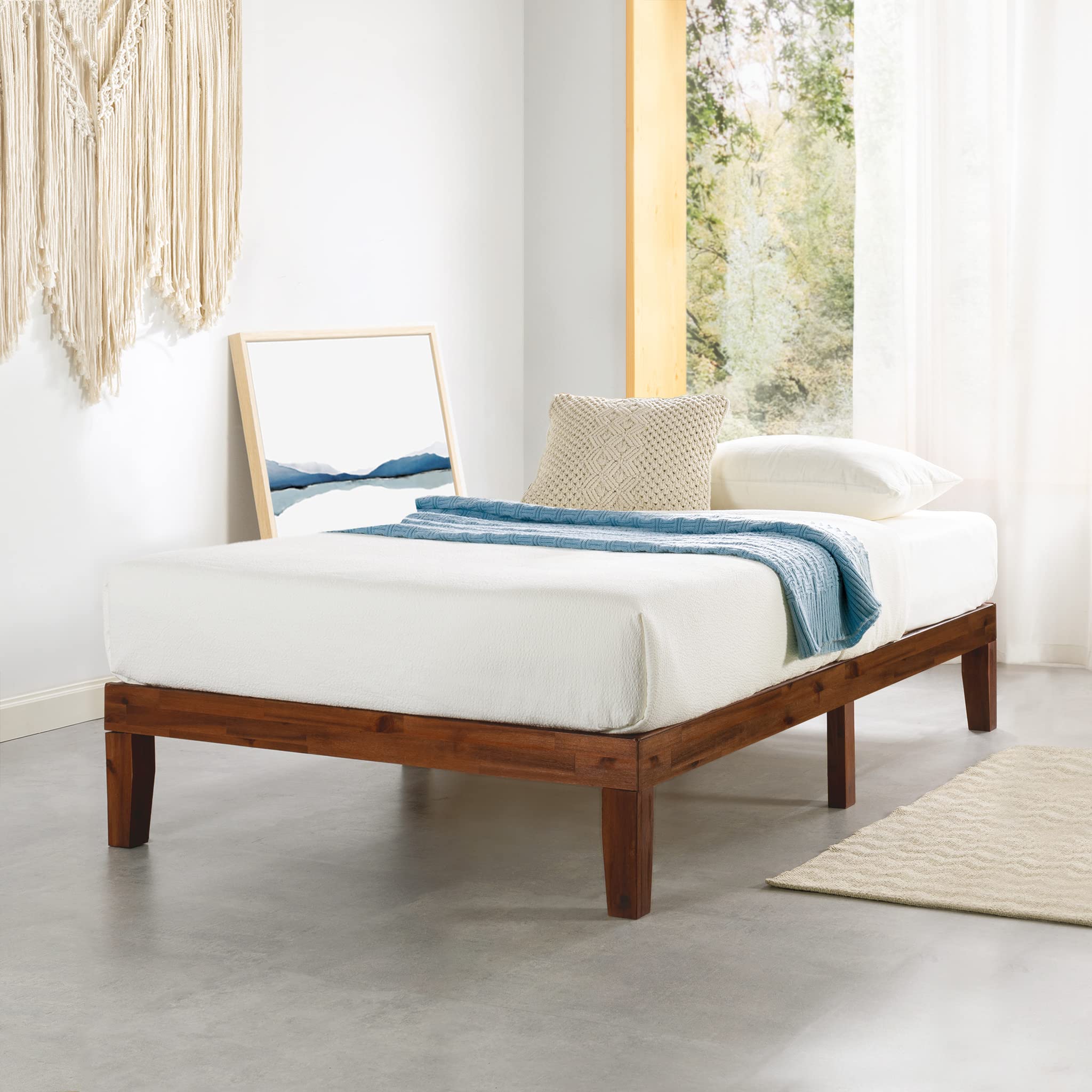 Mellow Naturalista Solid Wood Platform Bed