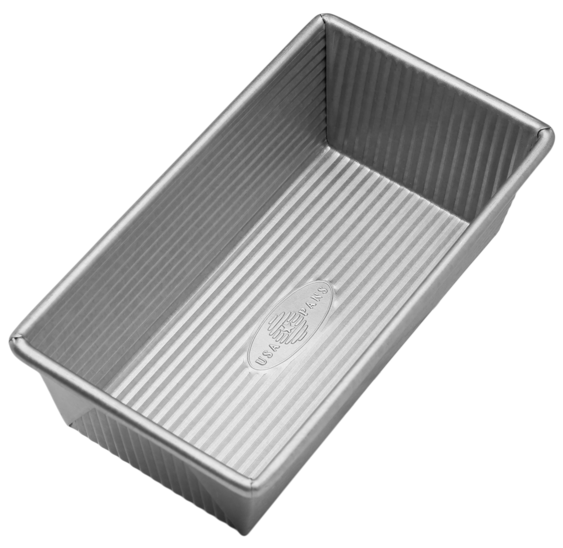 USA Pan Nonstick Standard Bread Loaf Pan, 1 Pound, Aluminized Steel 1 Pound Loaf Pan