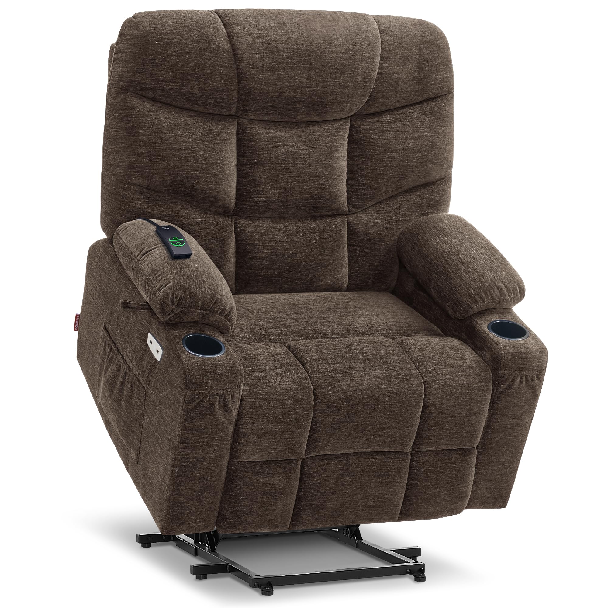 MCombo Oversized Power Lift Recliner (Fabric)