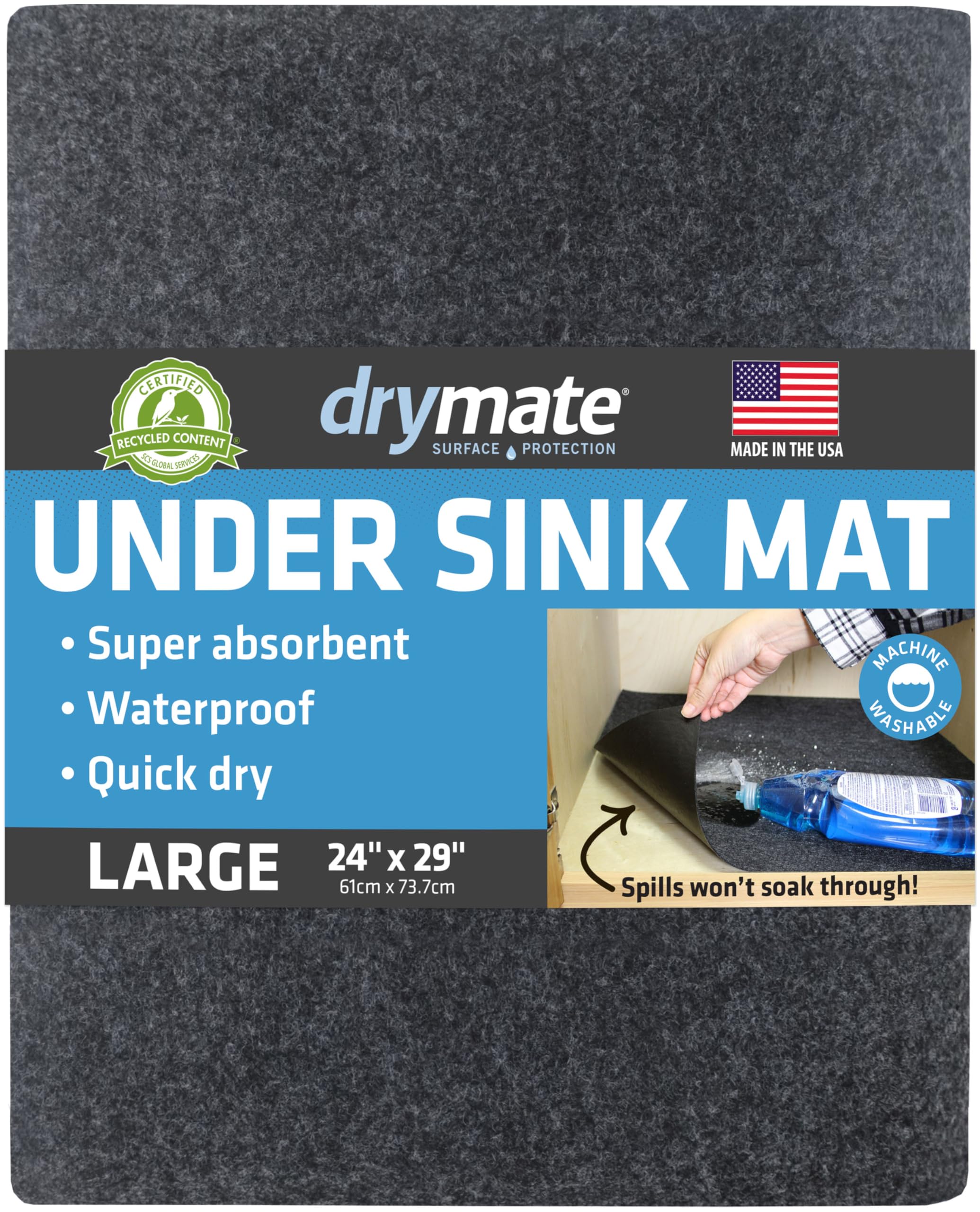Drymate Under Sink Absorbent Mat