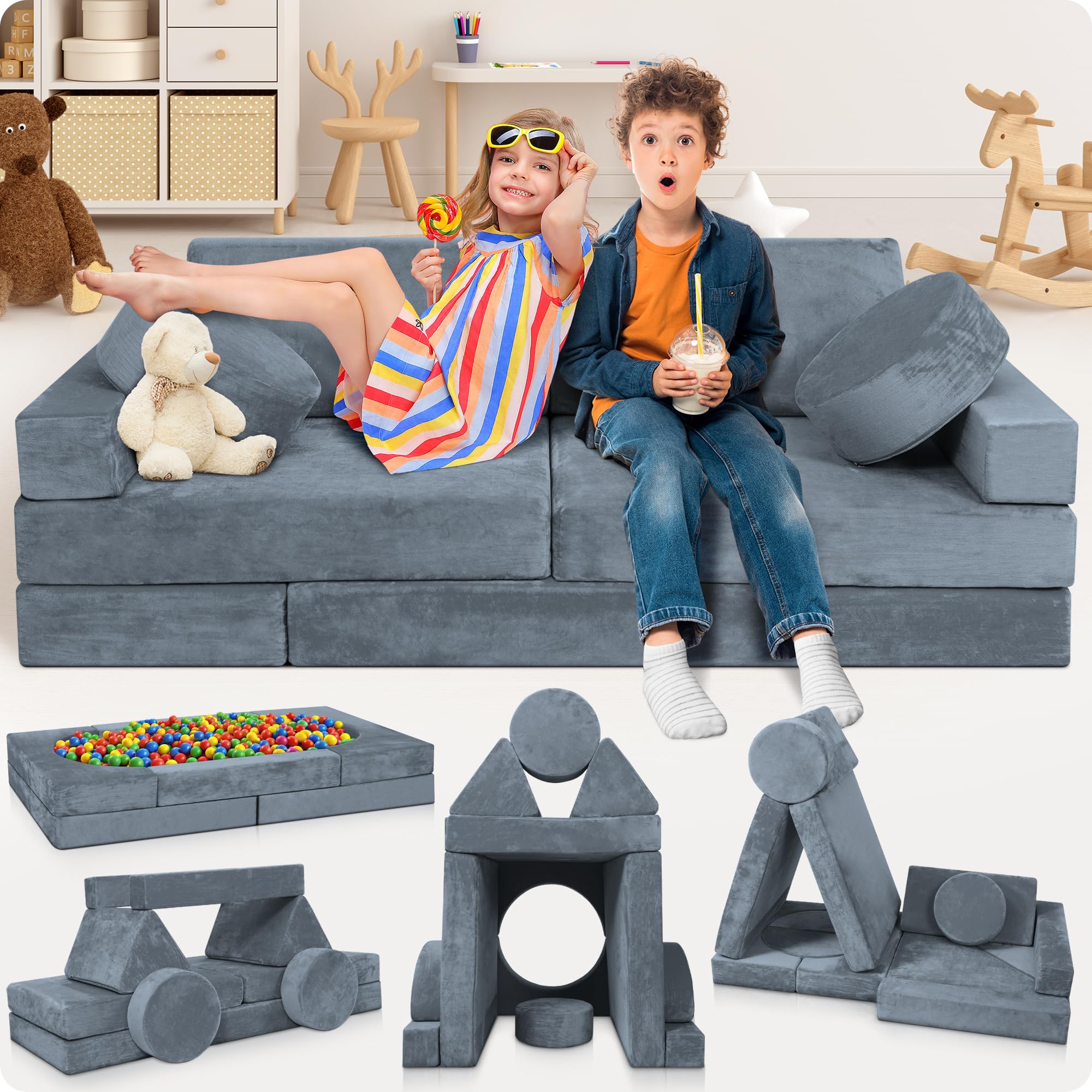 Lunix LX15 Modular Kids Couch