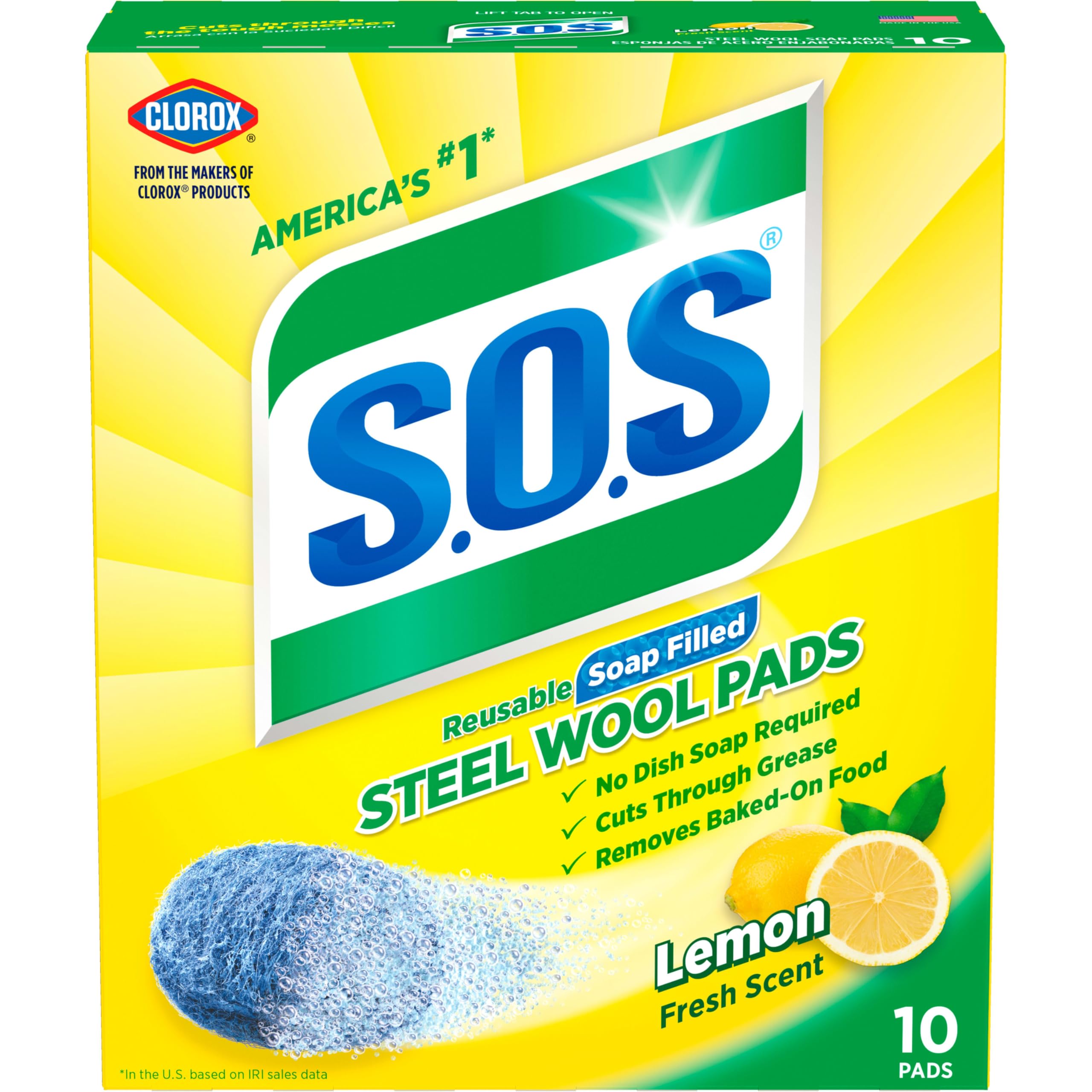 S.O.S Steel Wool Soap Pads