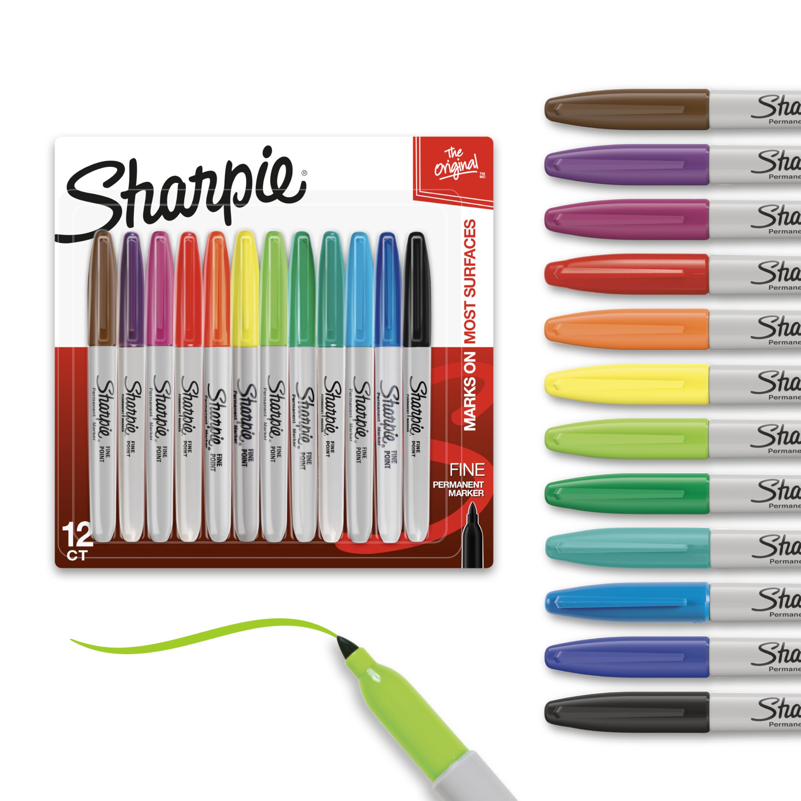 Sharpie Fine Point Permanent Markers — Assorted