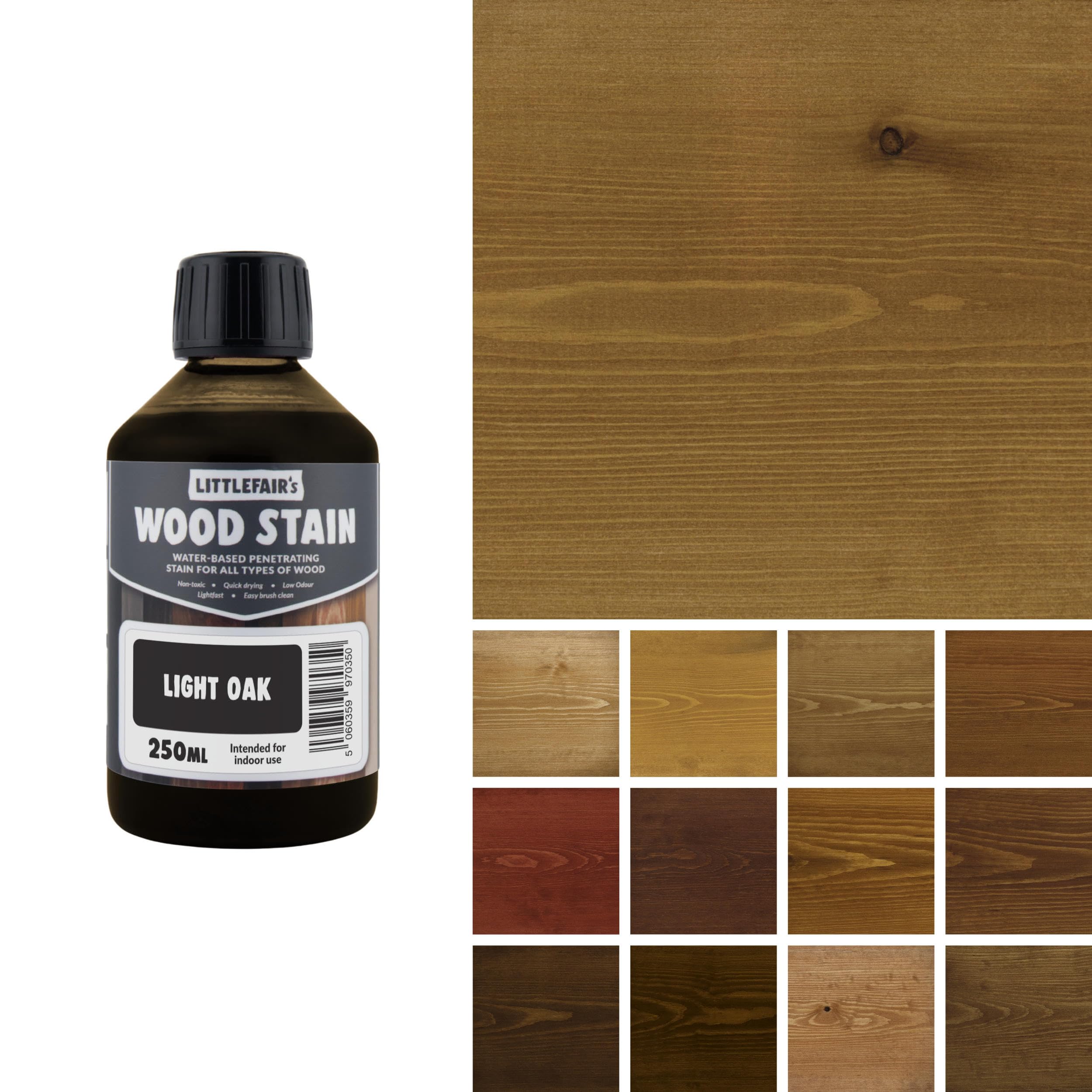 Littlefair's Wood Stain (Light Oak)
