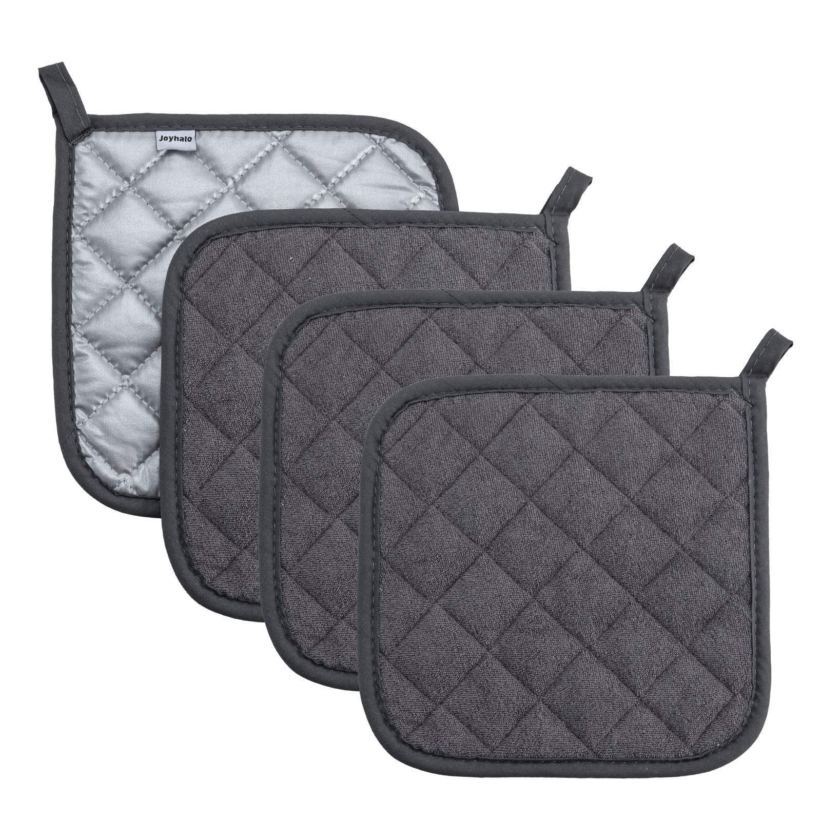 Quilted Potholders 4-Pack