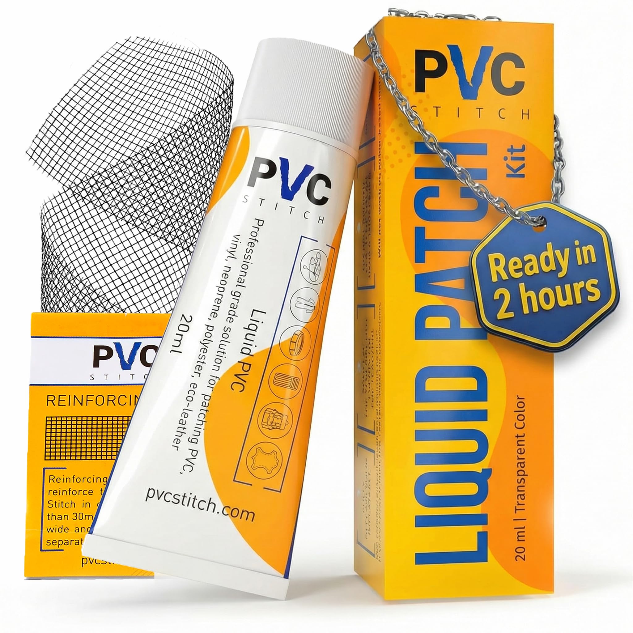 PVC Stitch Liquid PVC Repair Kit