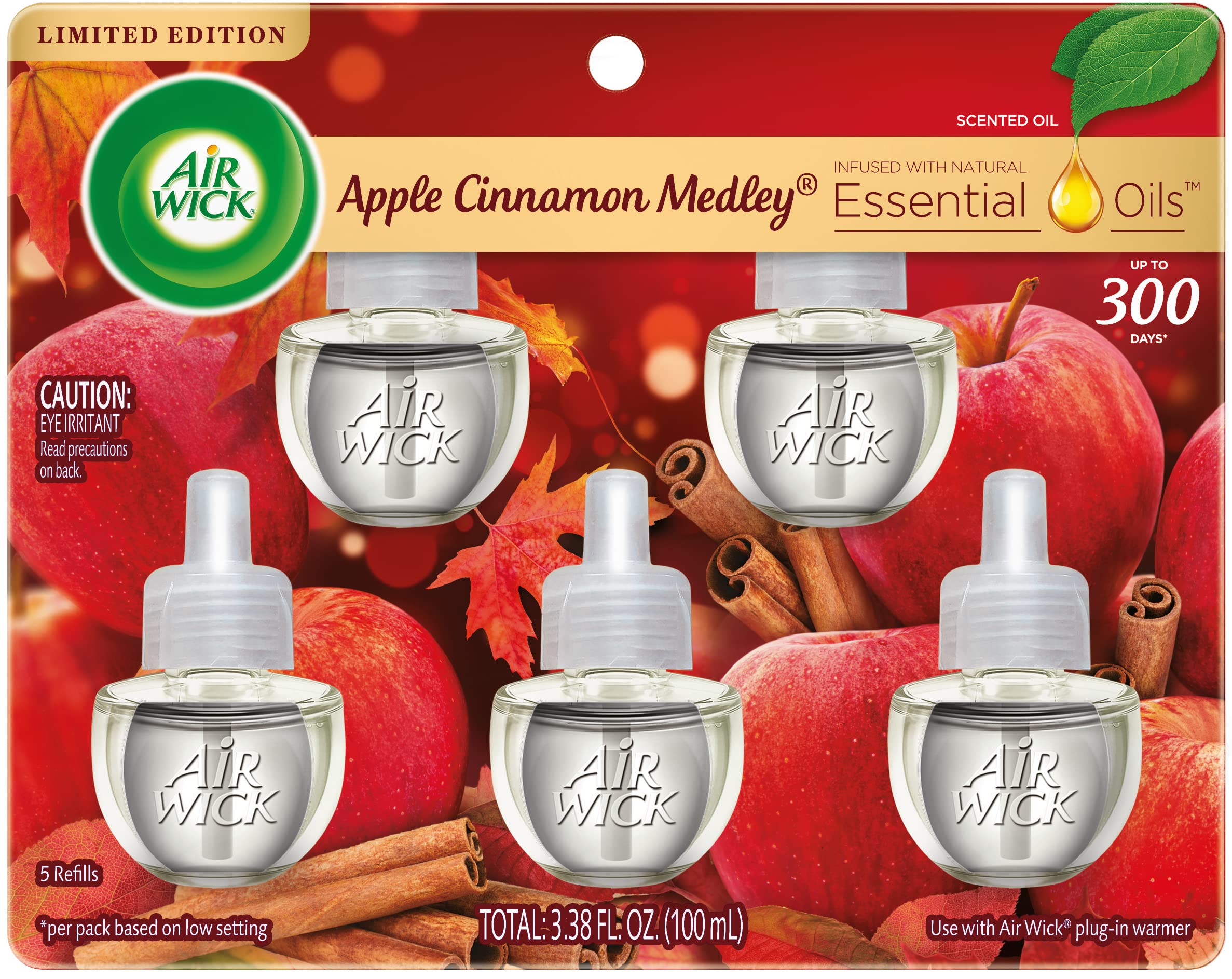 Air Wick Plug-In Refill — Apple Cinnamon Medley (5 Count)