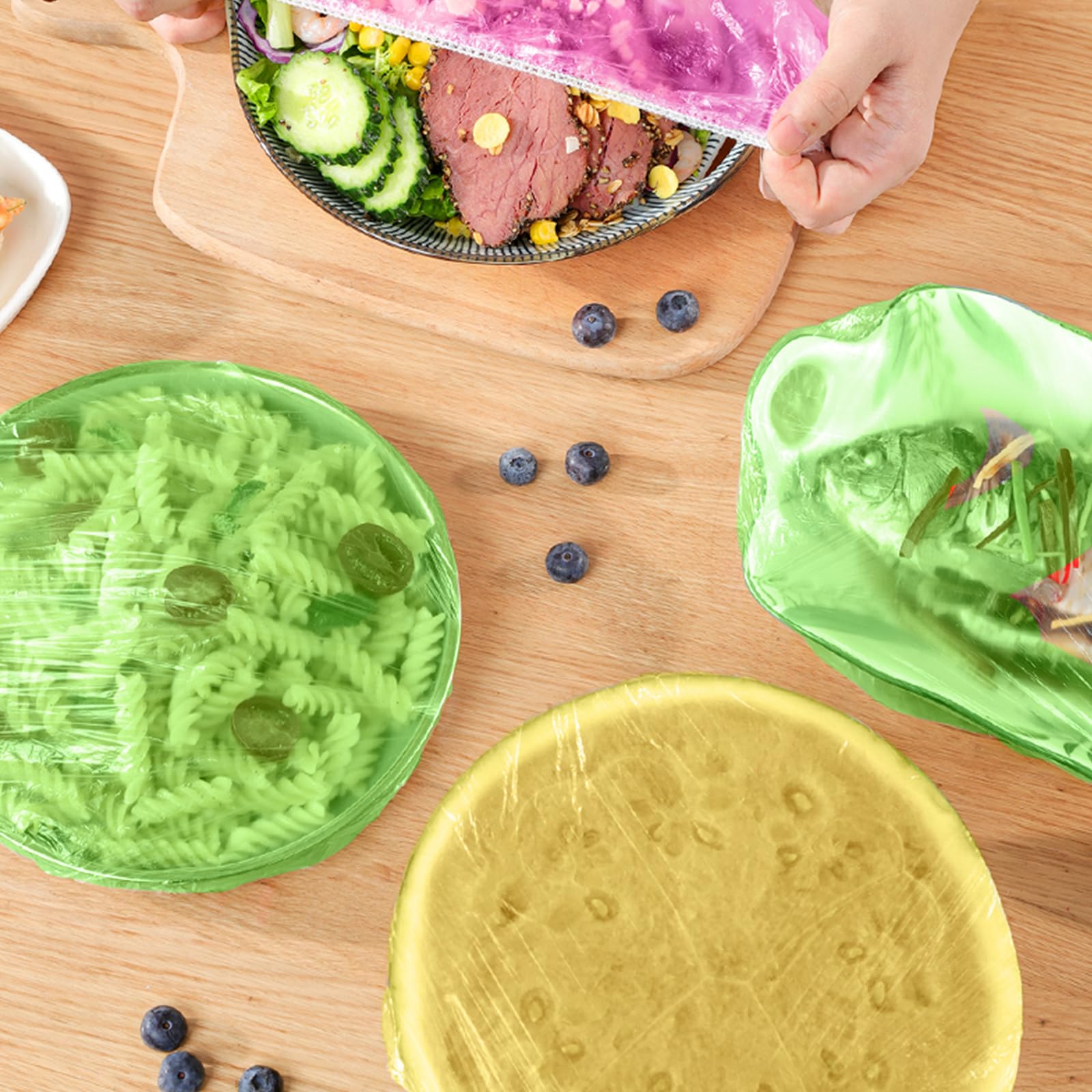 Reusable Silicone Stretch Food Covers (Set)