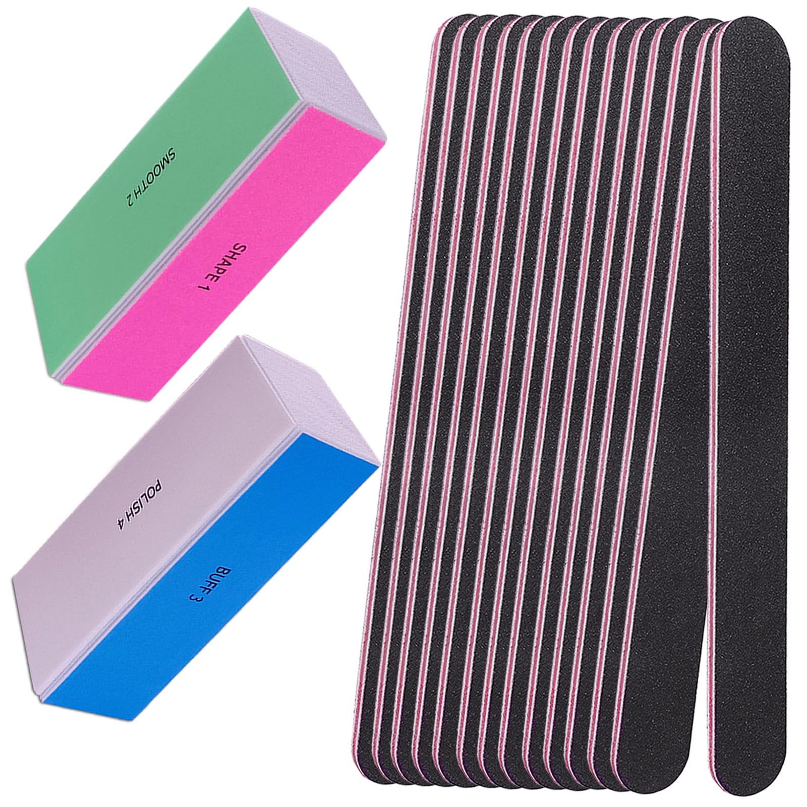 4-Way Nail Buffer & File Set