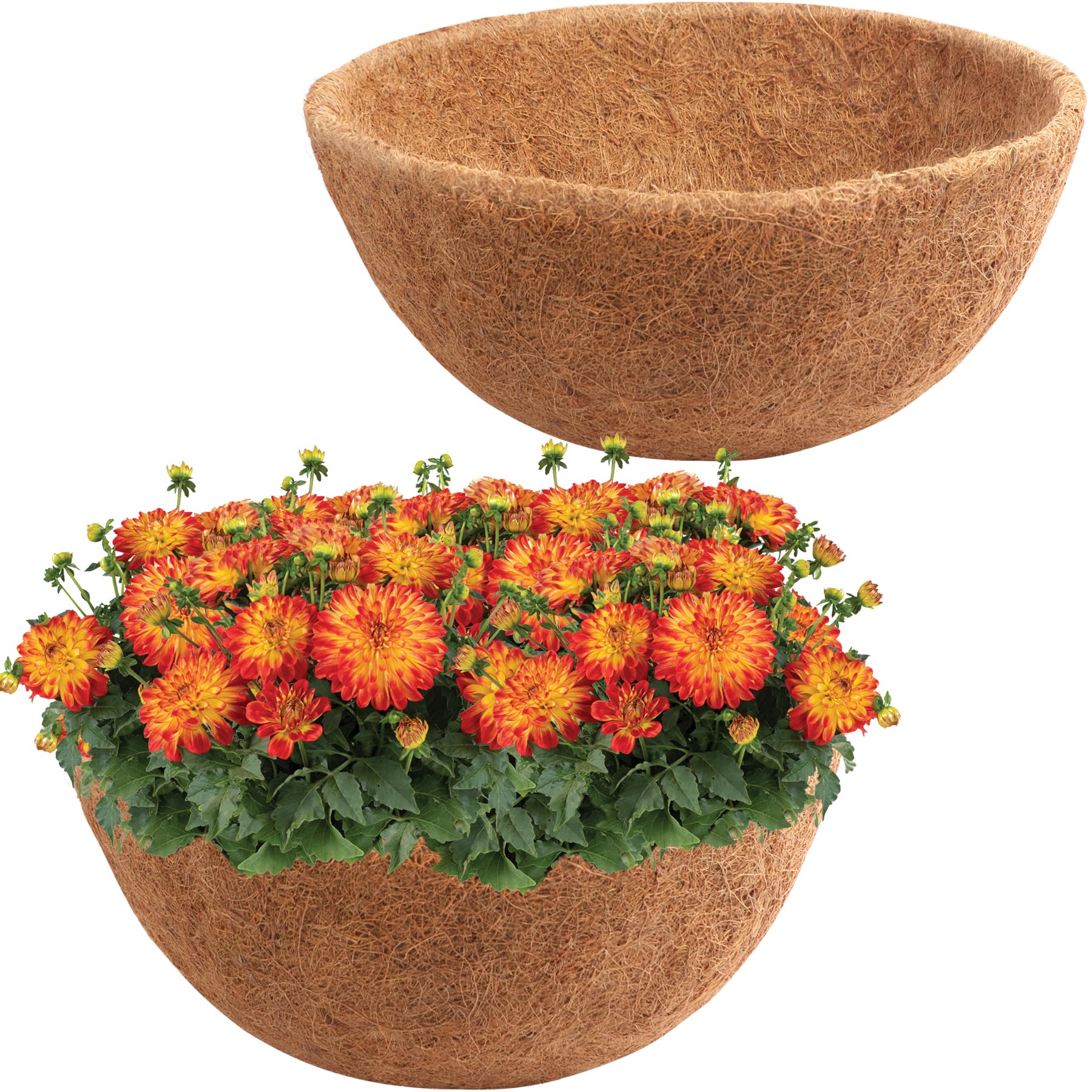 HFHOME 18" Coco Liners (2-Pack)