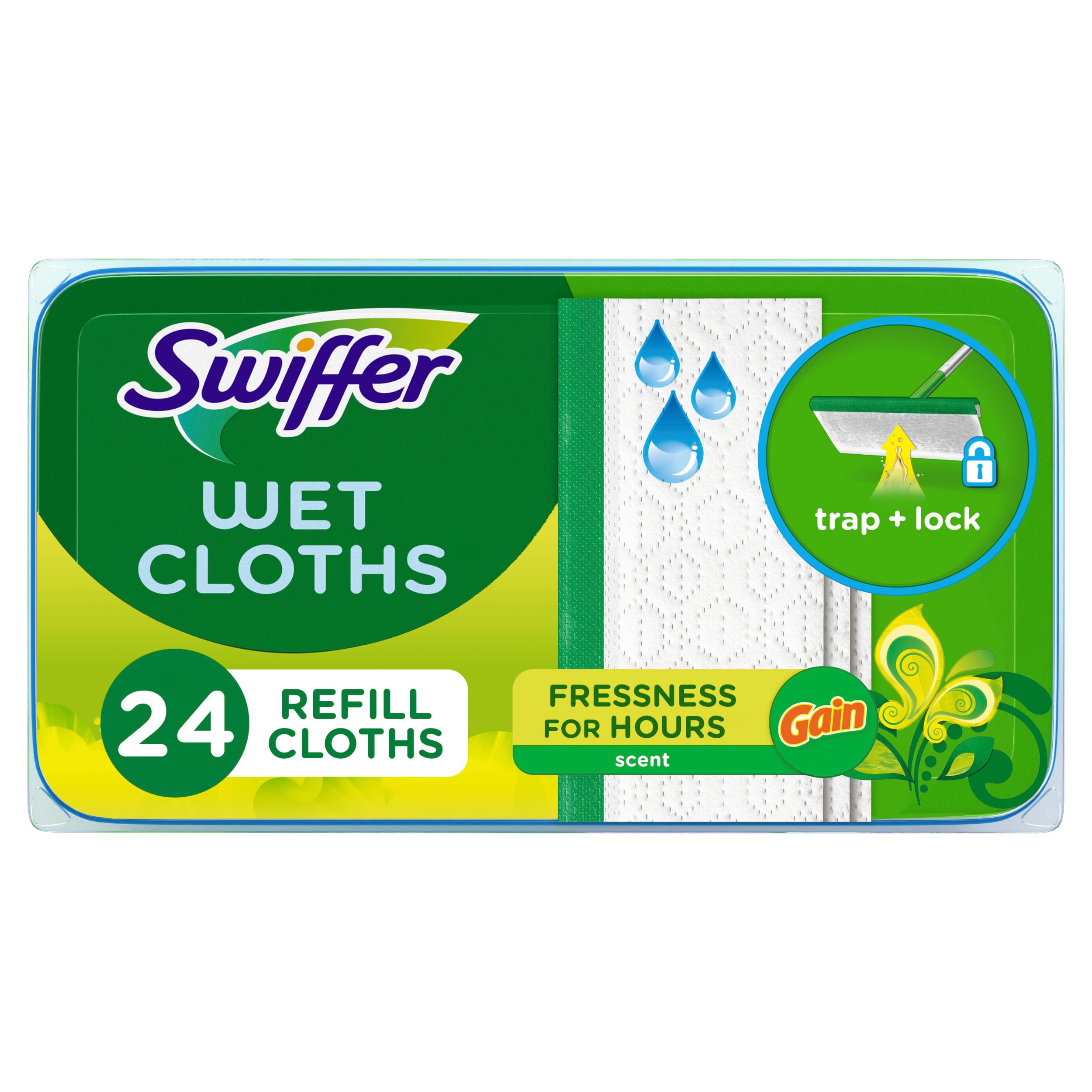 Swiffer Sweeper Wet Pads — Gain Scent