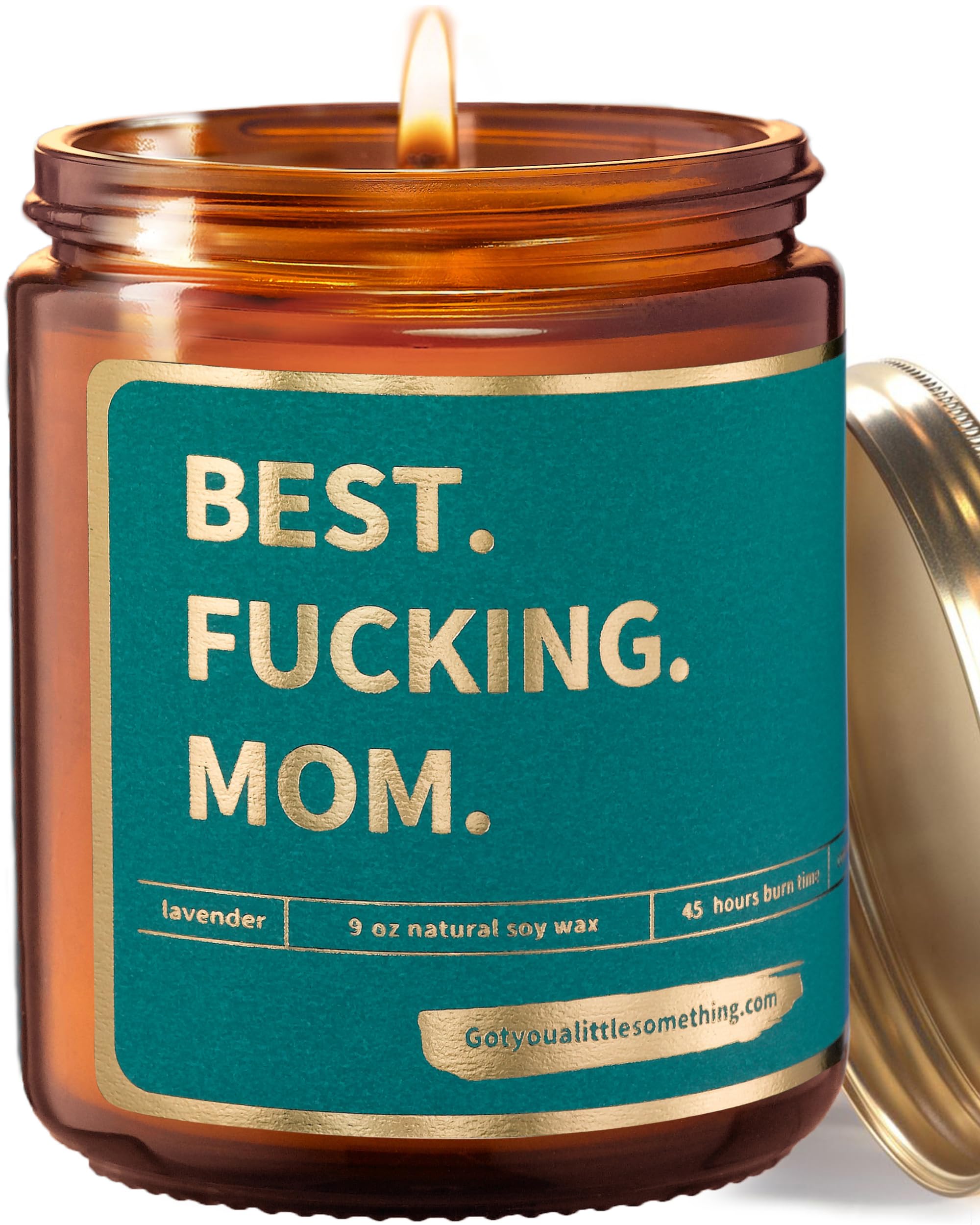 Best Mom Ever Lavender Vanilla Soy Candle