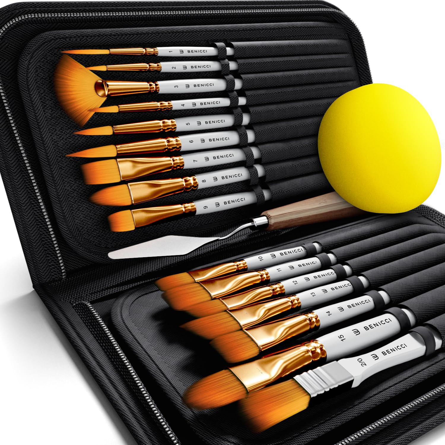 Benicci Premium Artist Brush Set