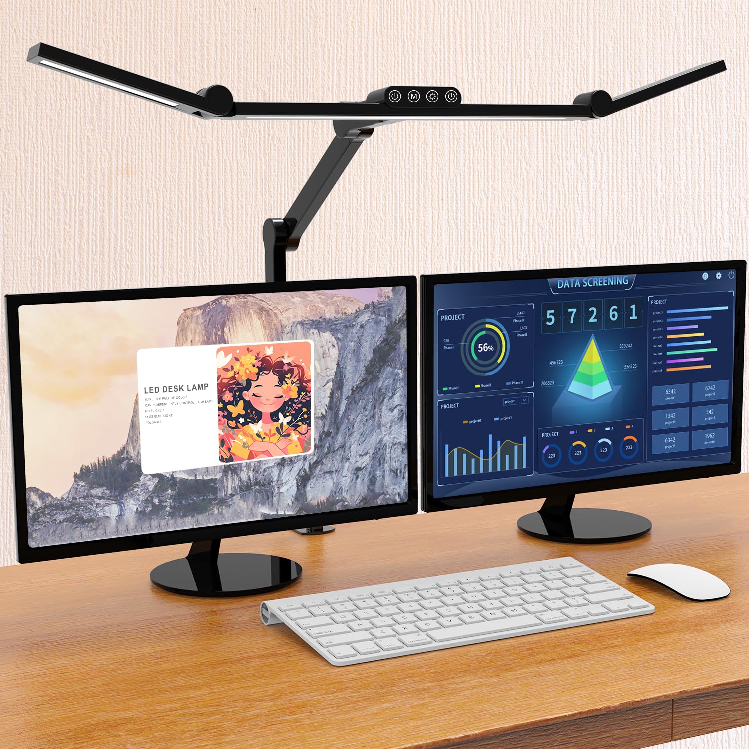 Micomlan Clamp LED Desk Lamp