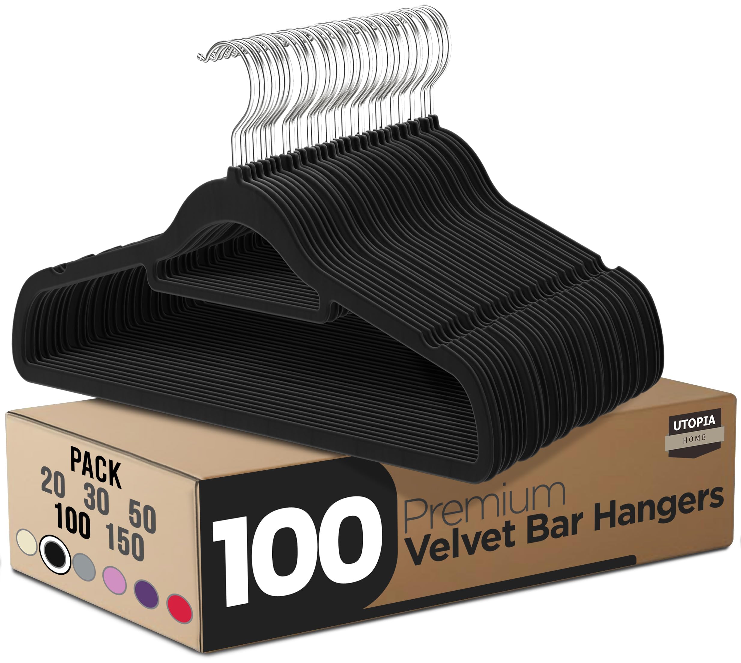 Utopia Home Velvet Hangers
