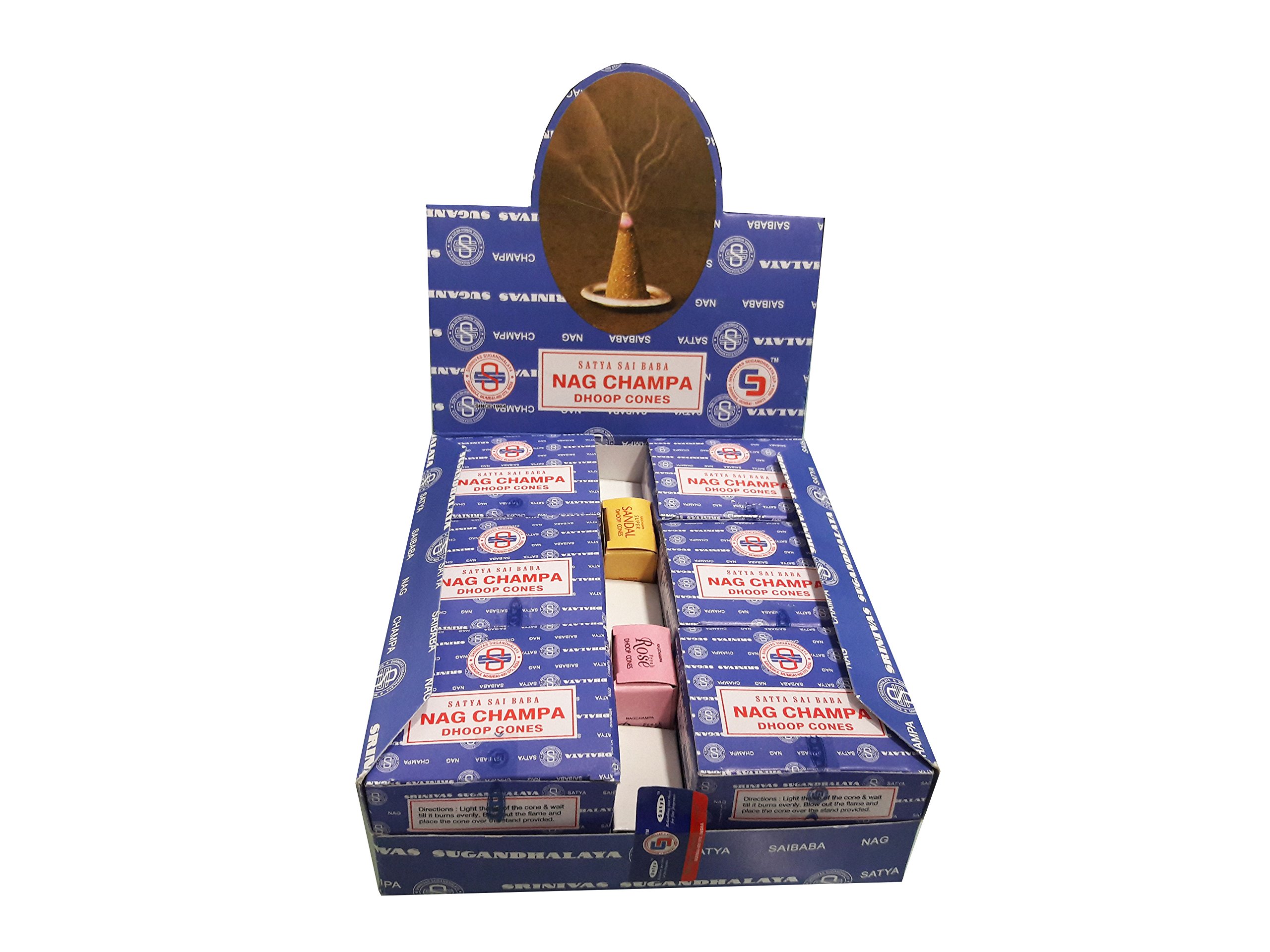 Satya Sai Baba Nag Champa Incense Cones