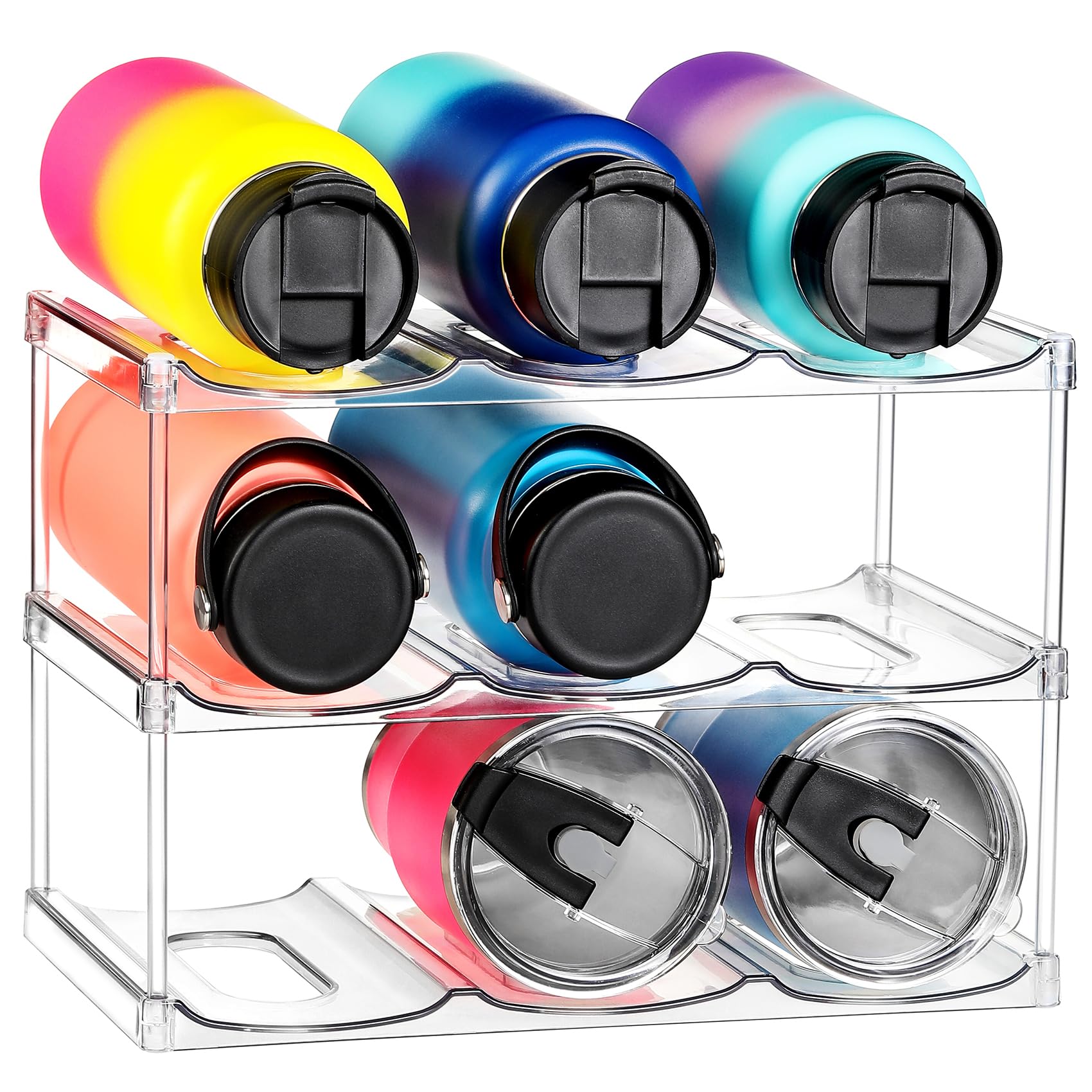 3-Tier Large-Compartment Bottle Organizer