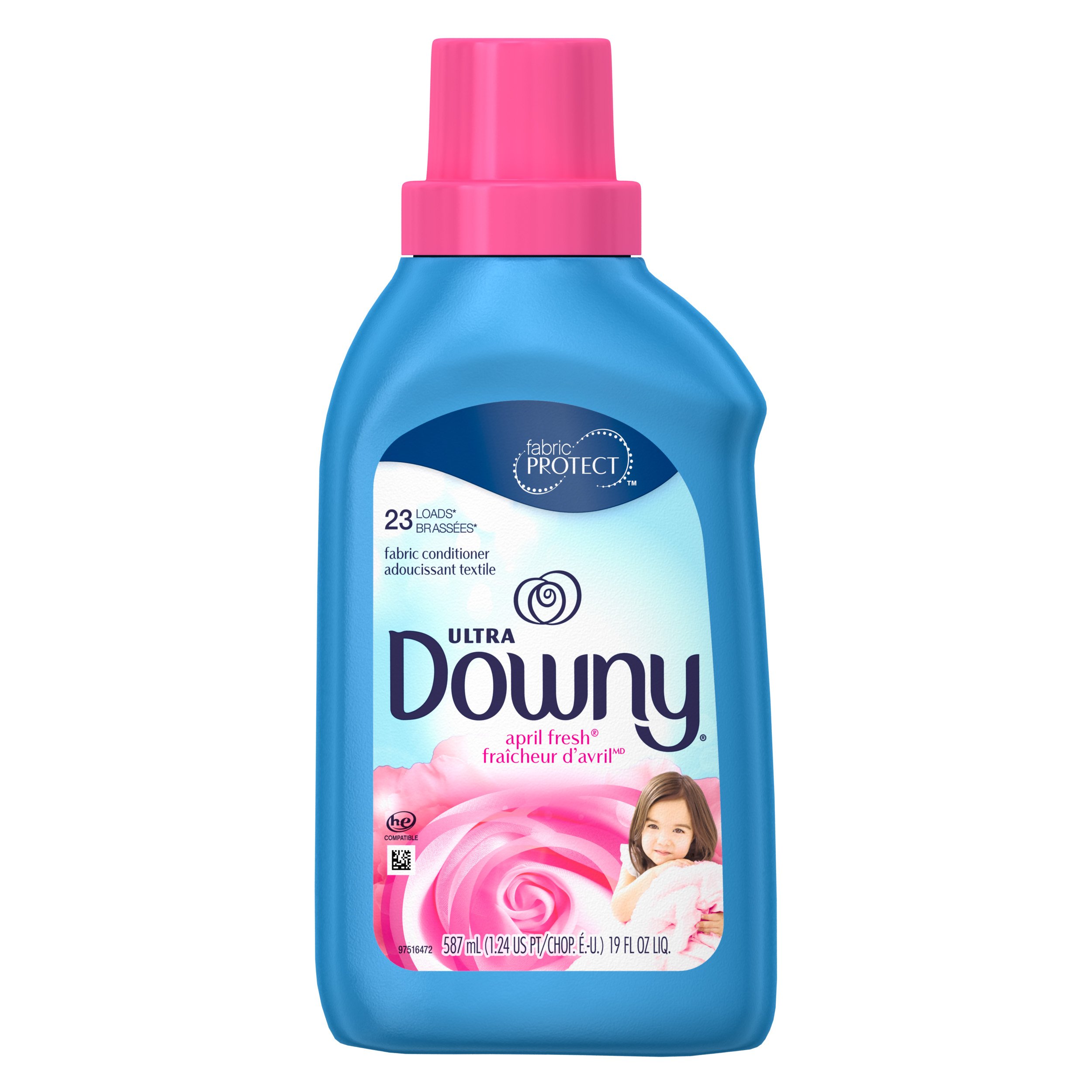 Downy Ultra April Fresh — 19 fl oz Compact Bottle