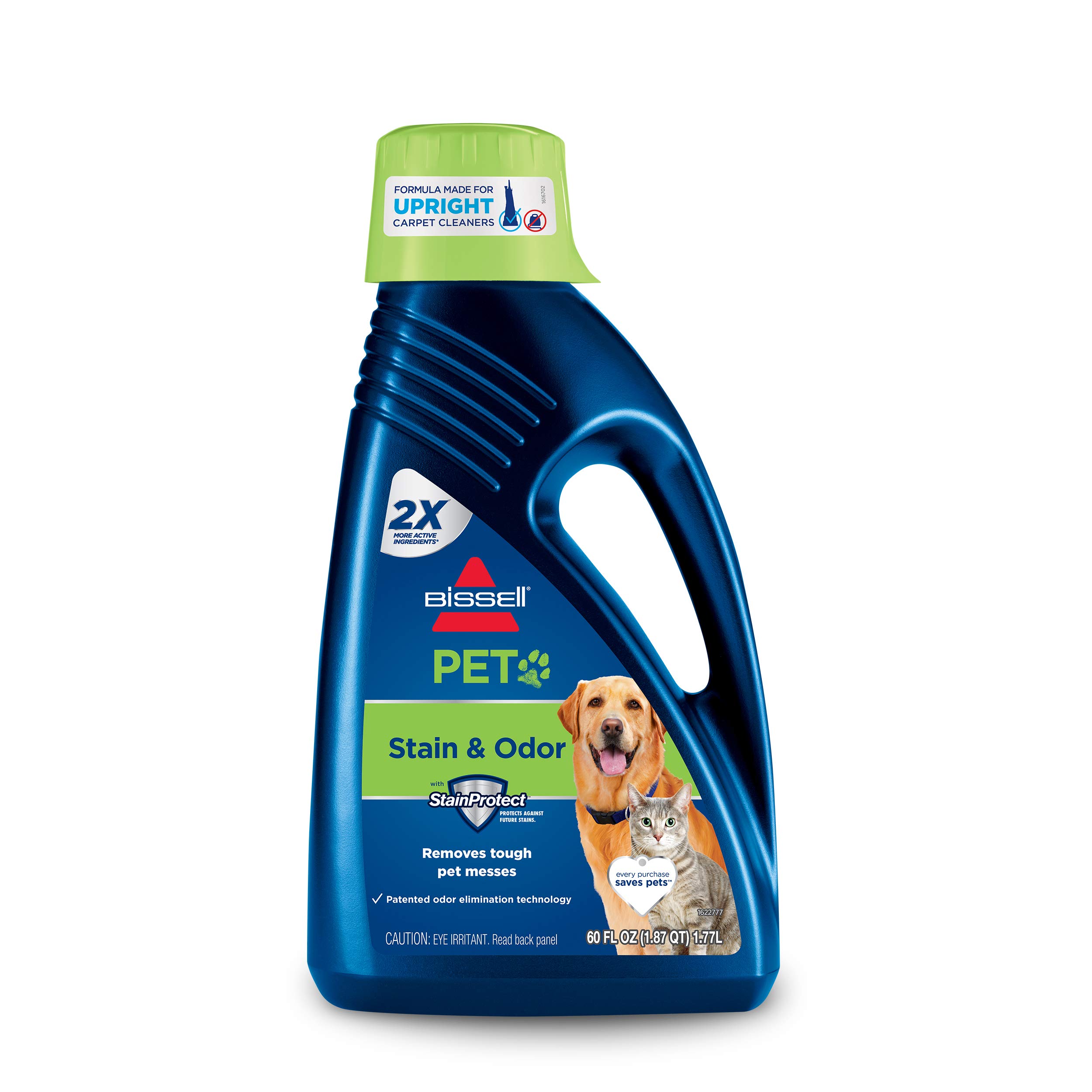 BISSELL 2X Pet Stain & Odor Machine Formula (60 oz)