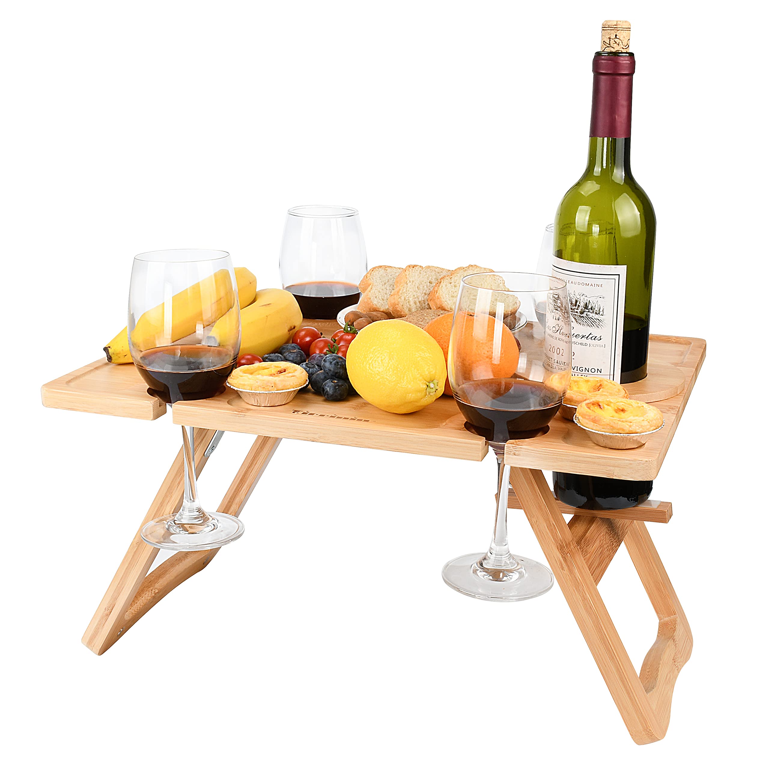 Tirrinia Portable Wine Picnic Table