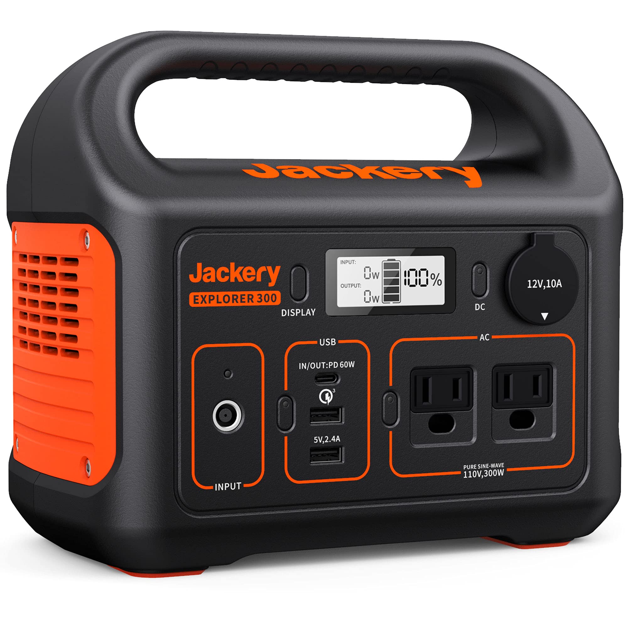 Jackery Explorer 300 — Compact 293Wh Power Station with 60W PD