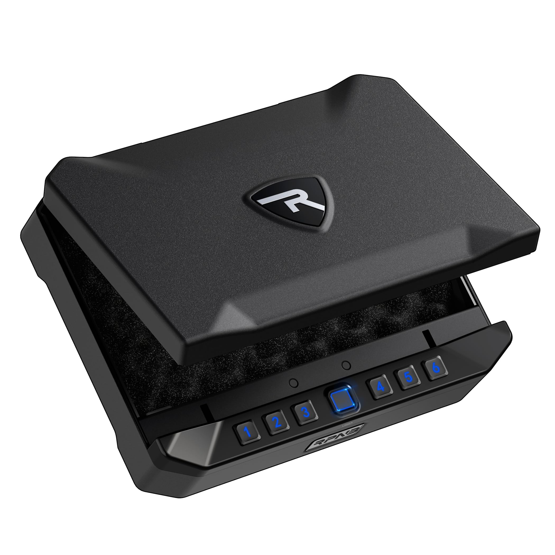 RPNB Smart Gun Safe — California DOJ Certified, Pry-Resistant, Heavy-Duty Pistol Safe