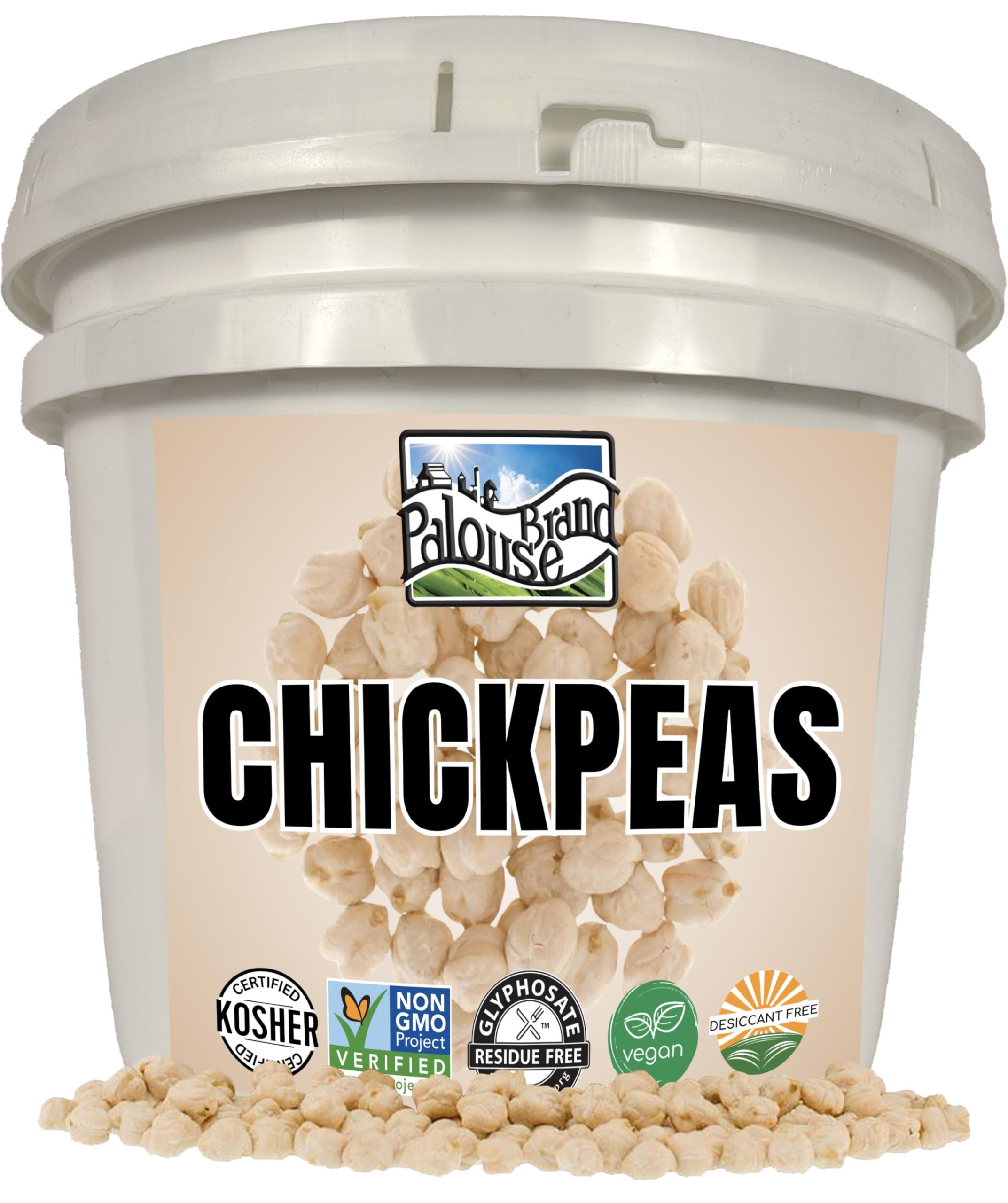Palouse Brand Chickpeas, 25 lb