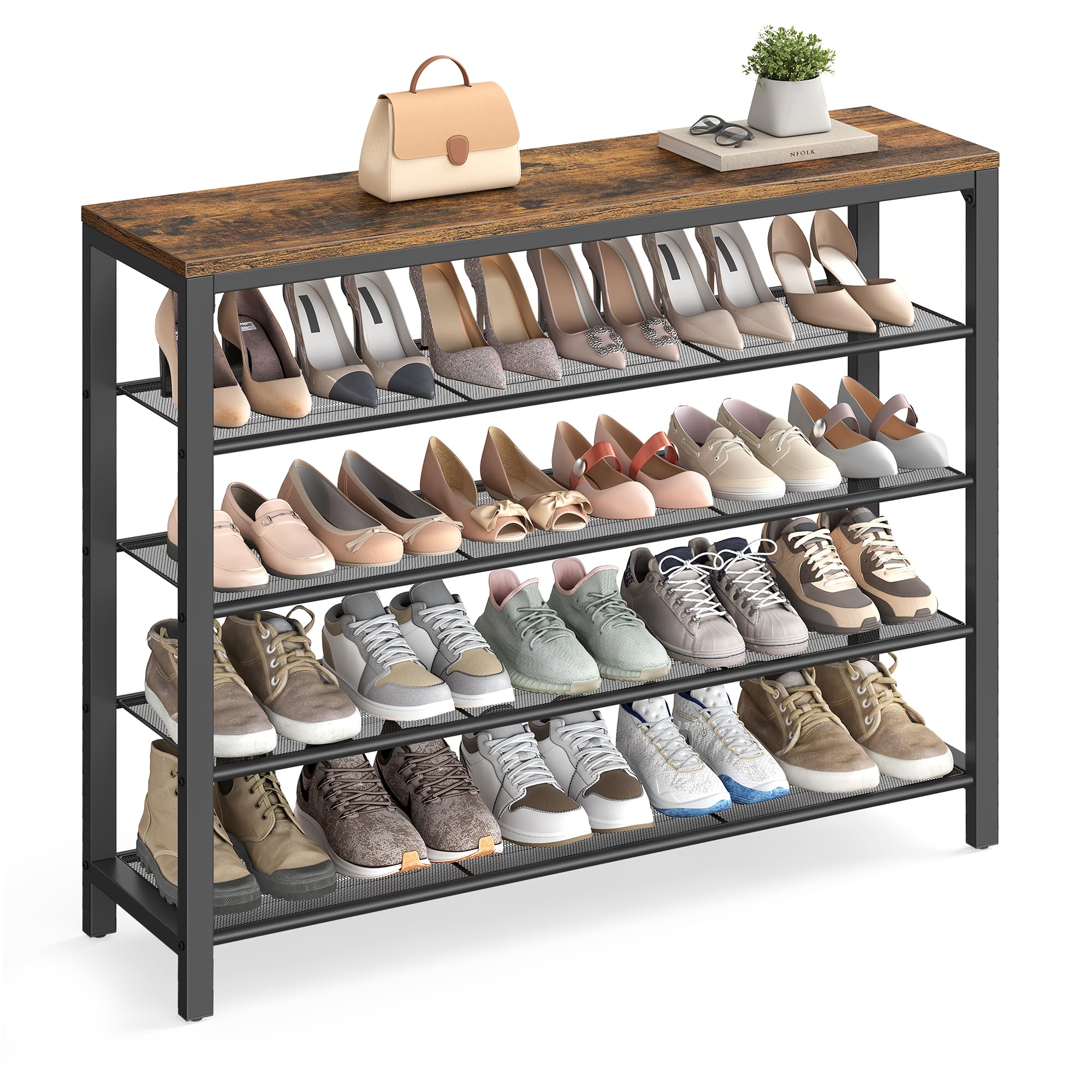 VASAGLE 5-Tier Shoe Rack