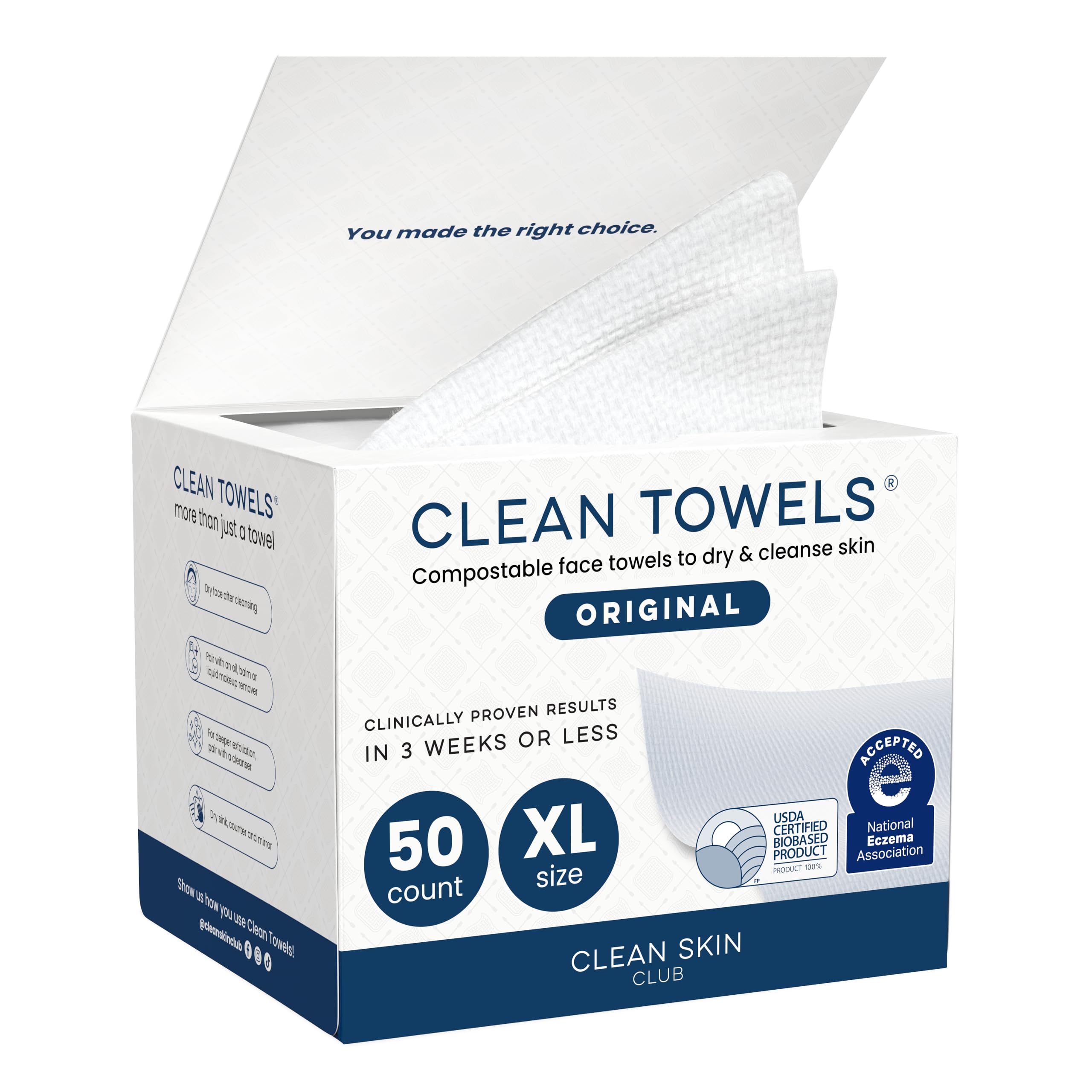 Clean Skin Club Clean Towels XL