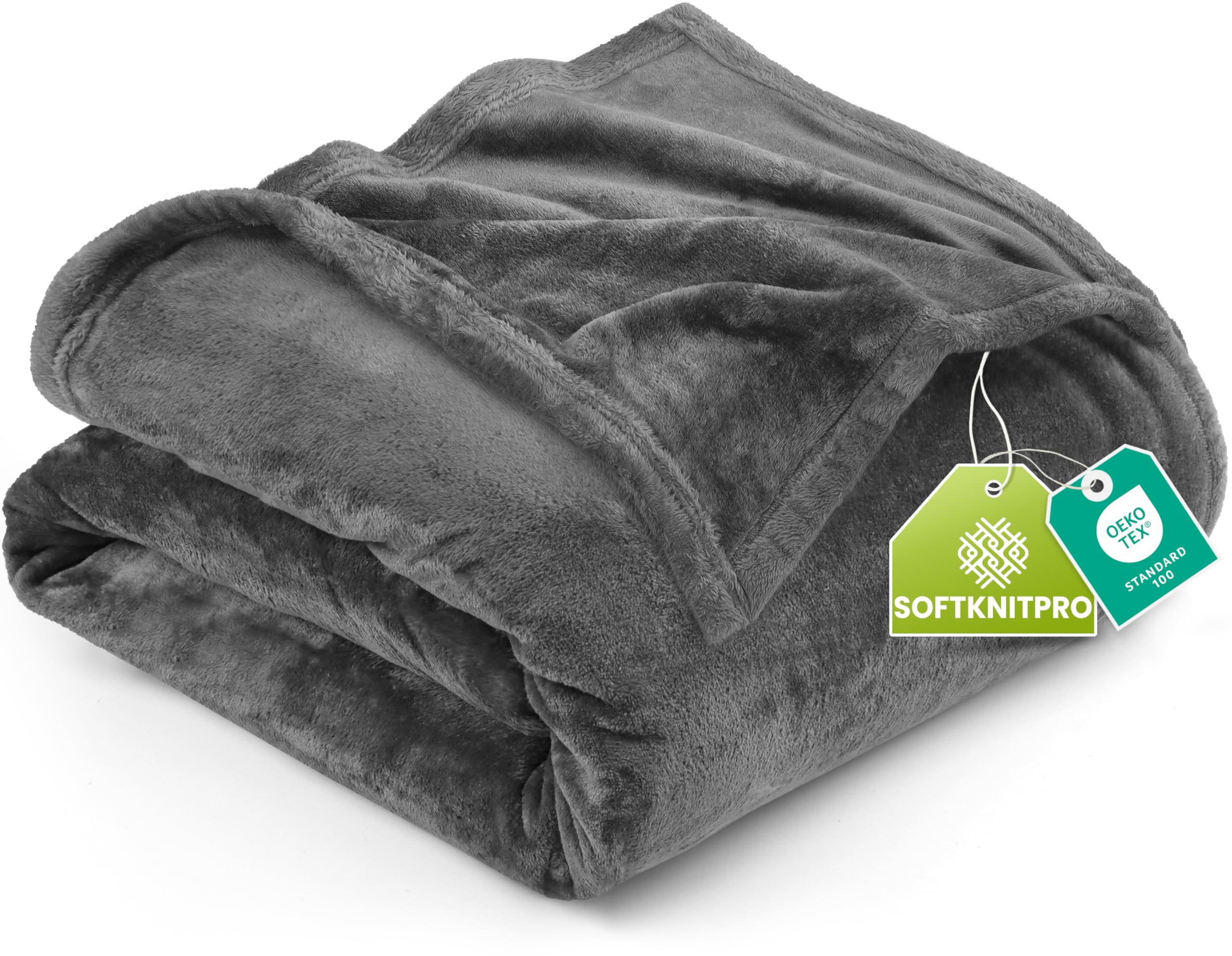 Utopia Bedding Flannel Fleece Blanket (King)