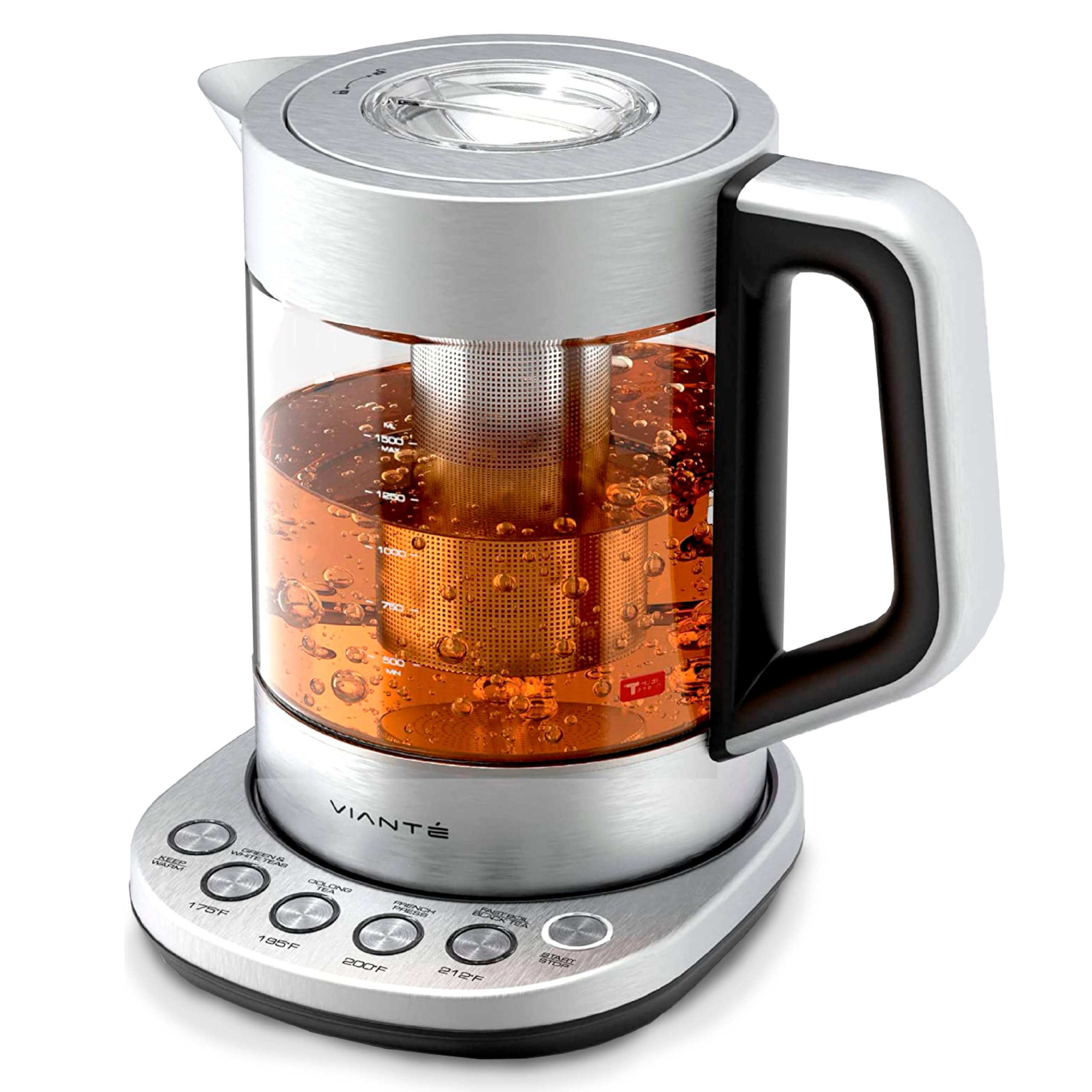 Viante Electric Kettle With Infuser — Temperature Control