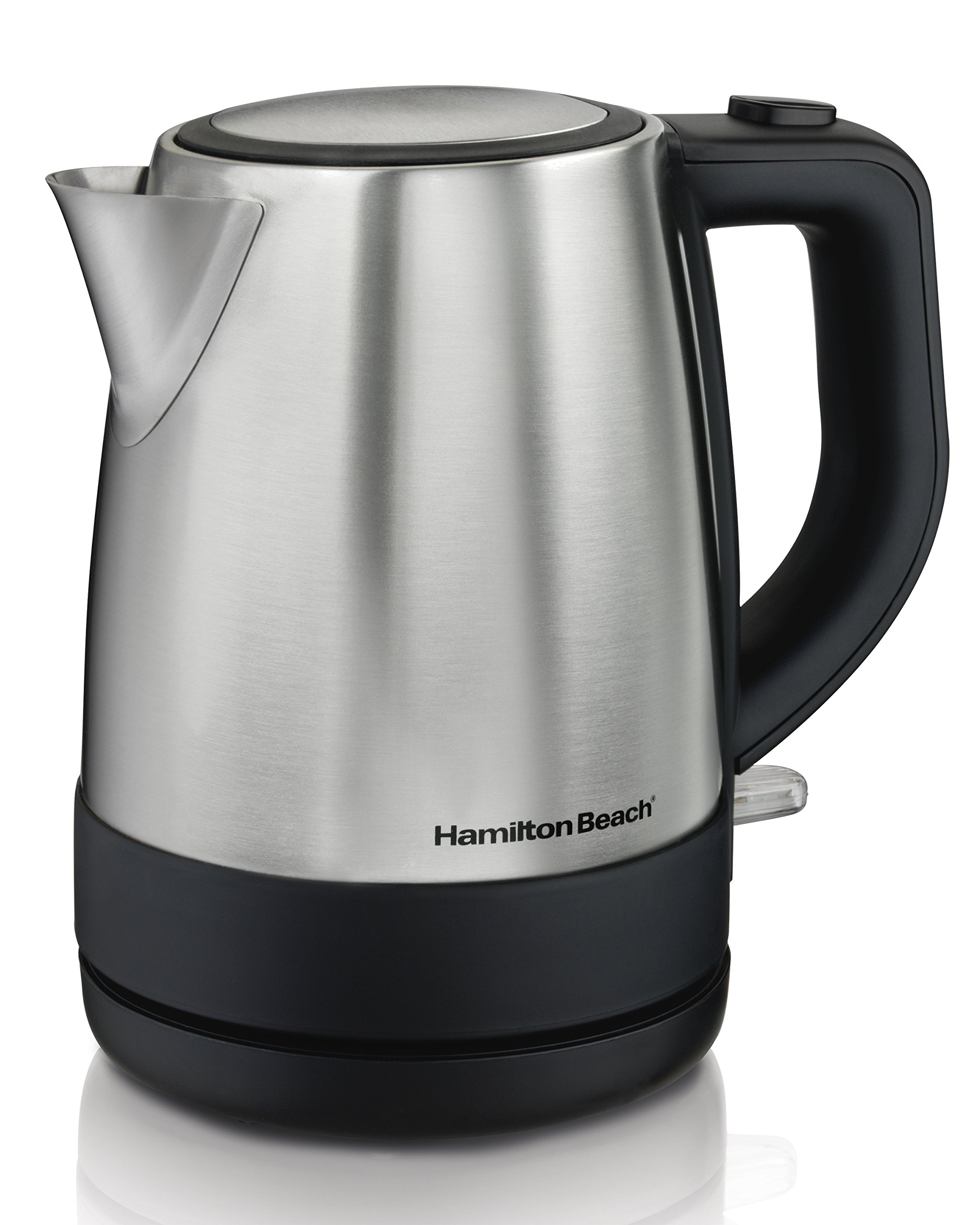 Hamilton Beach Electric Tea Kettle (1 L, Stainless Steel)