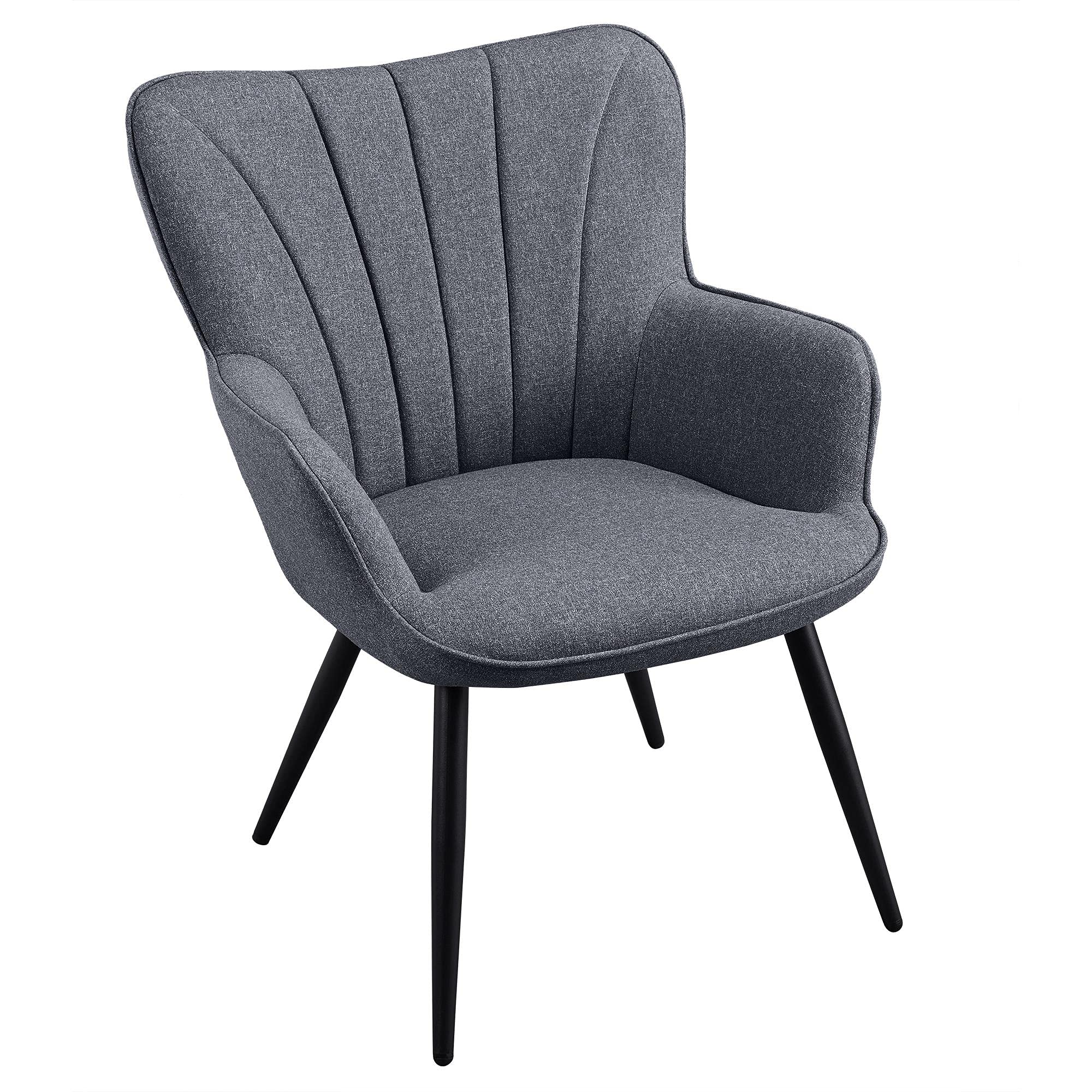 Yaheetech Linen Accent Chair