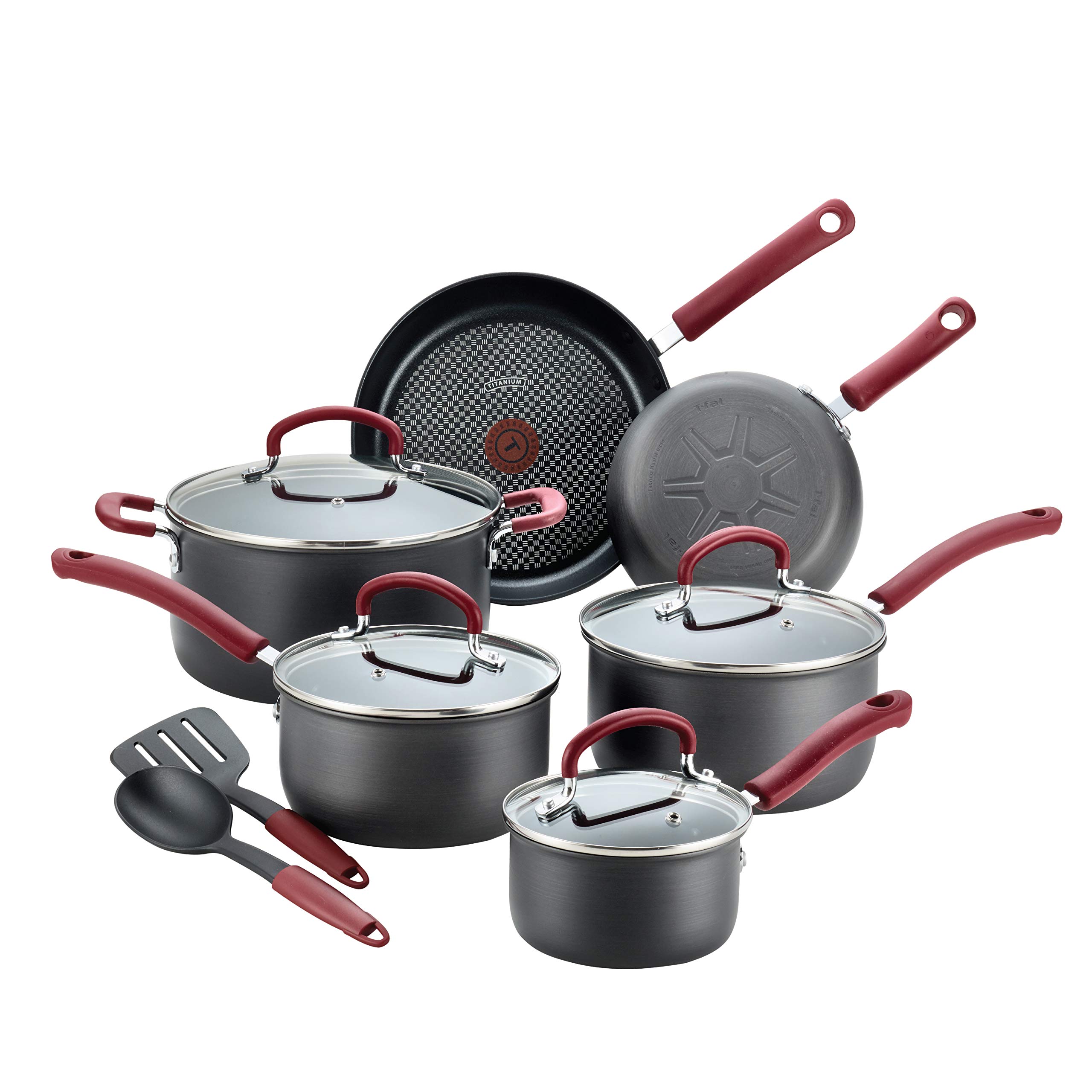 T-fal Ultimate Hard Anodized 12‑Piece