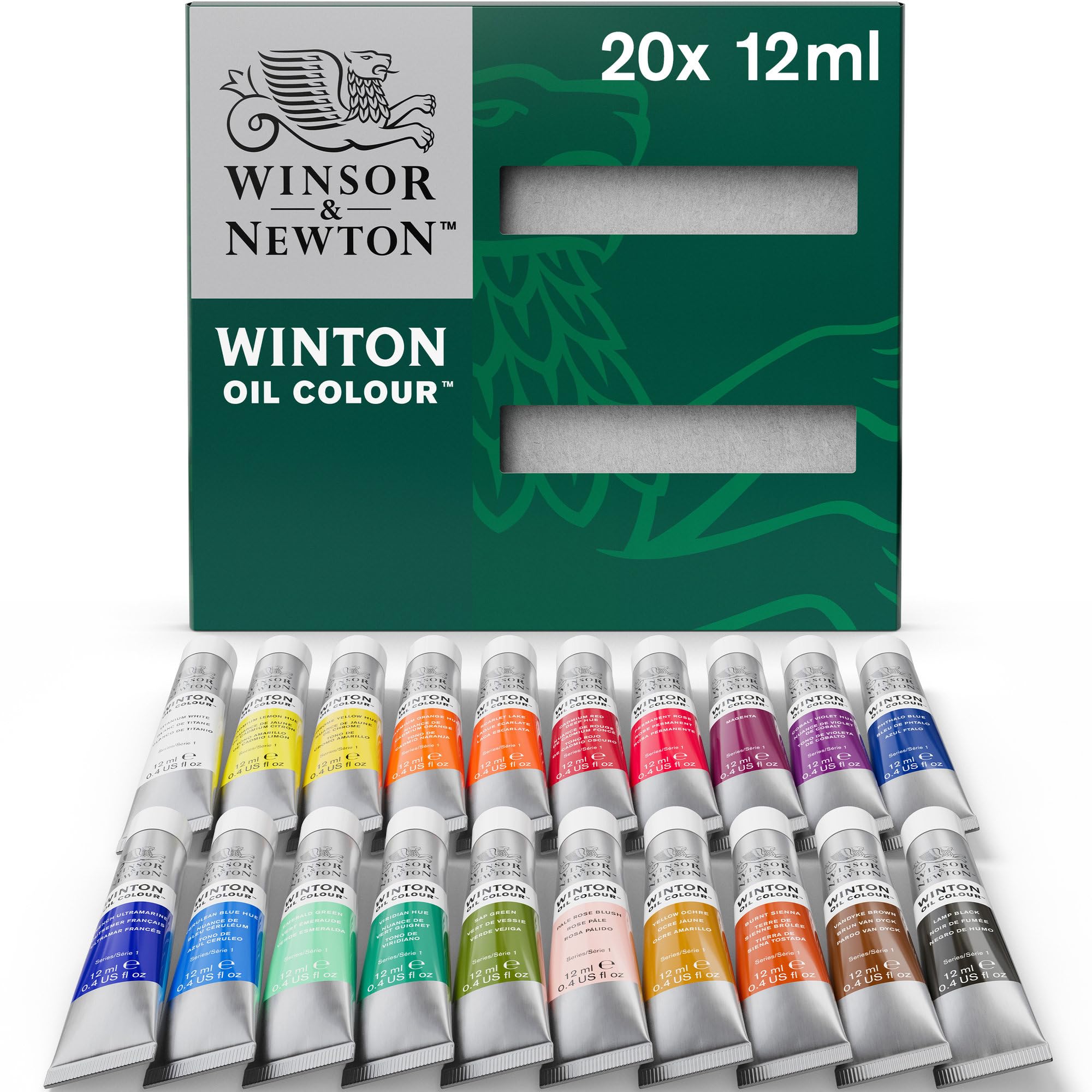 Winsor & Newton Winton 20-Color Set