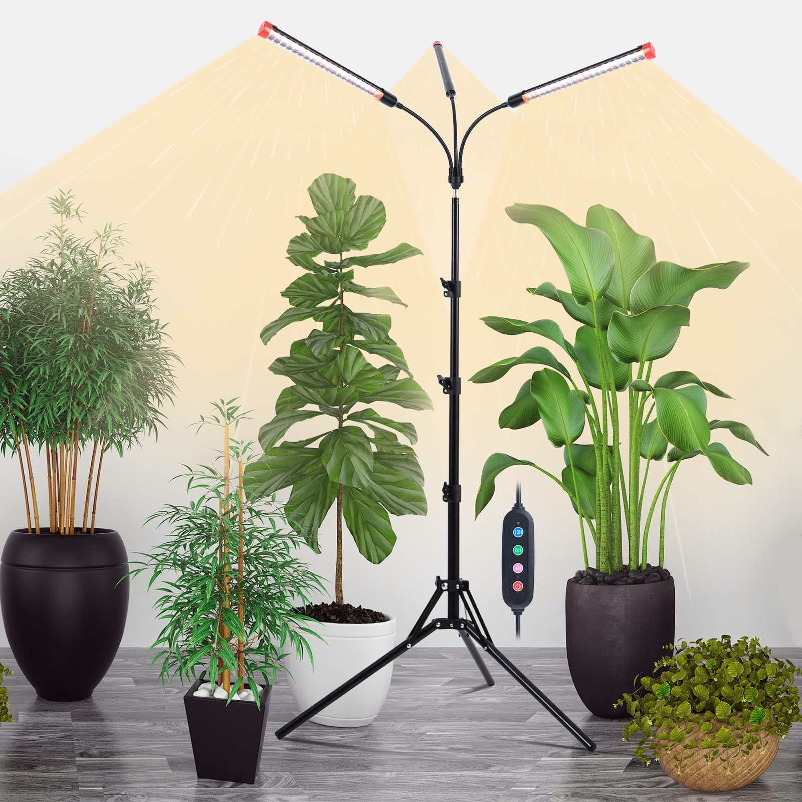 Orchbloom 3-Head Adjustable Grow Light