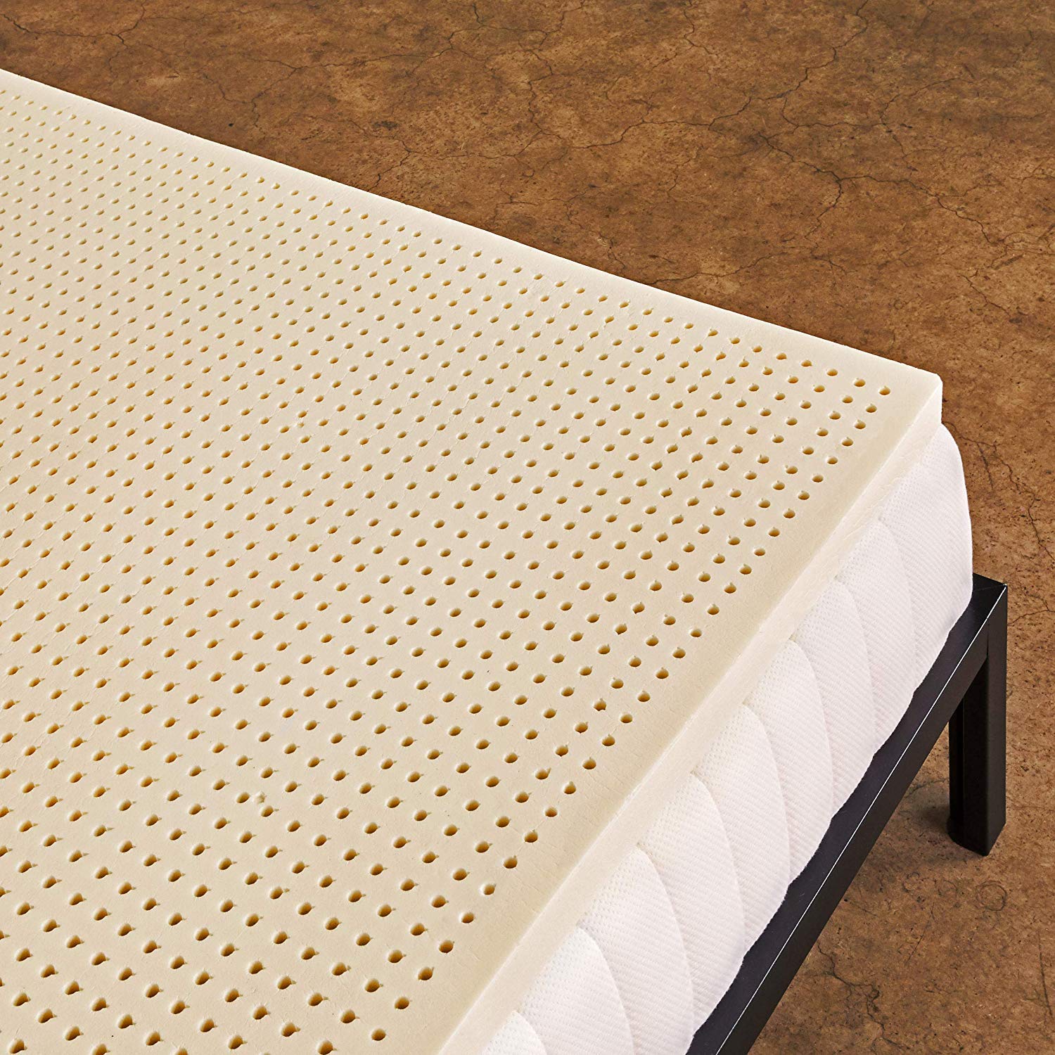 Pure Green Natural Latex Mattress Topper - Firm - 1 Inch