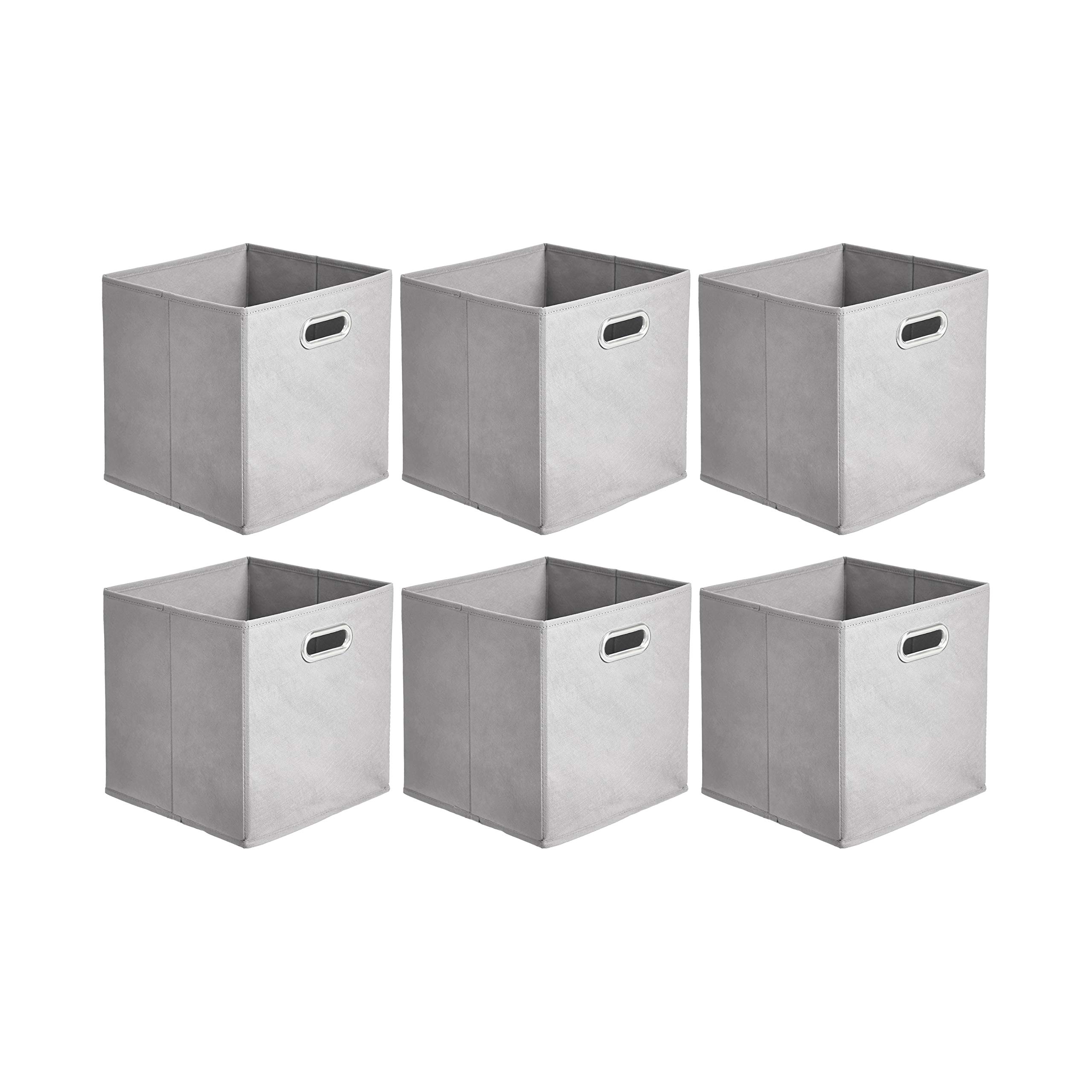Amazon Basics Collapsible Cube Storage Bin (10.5-inch)