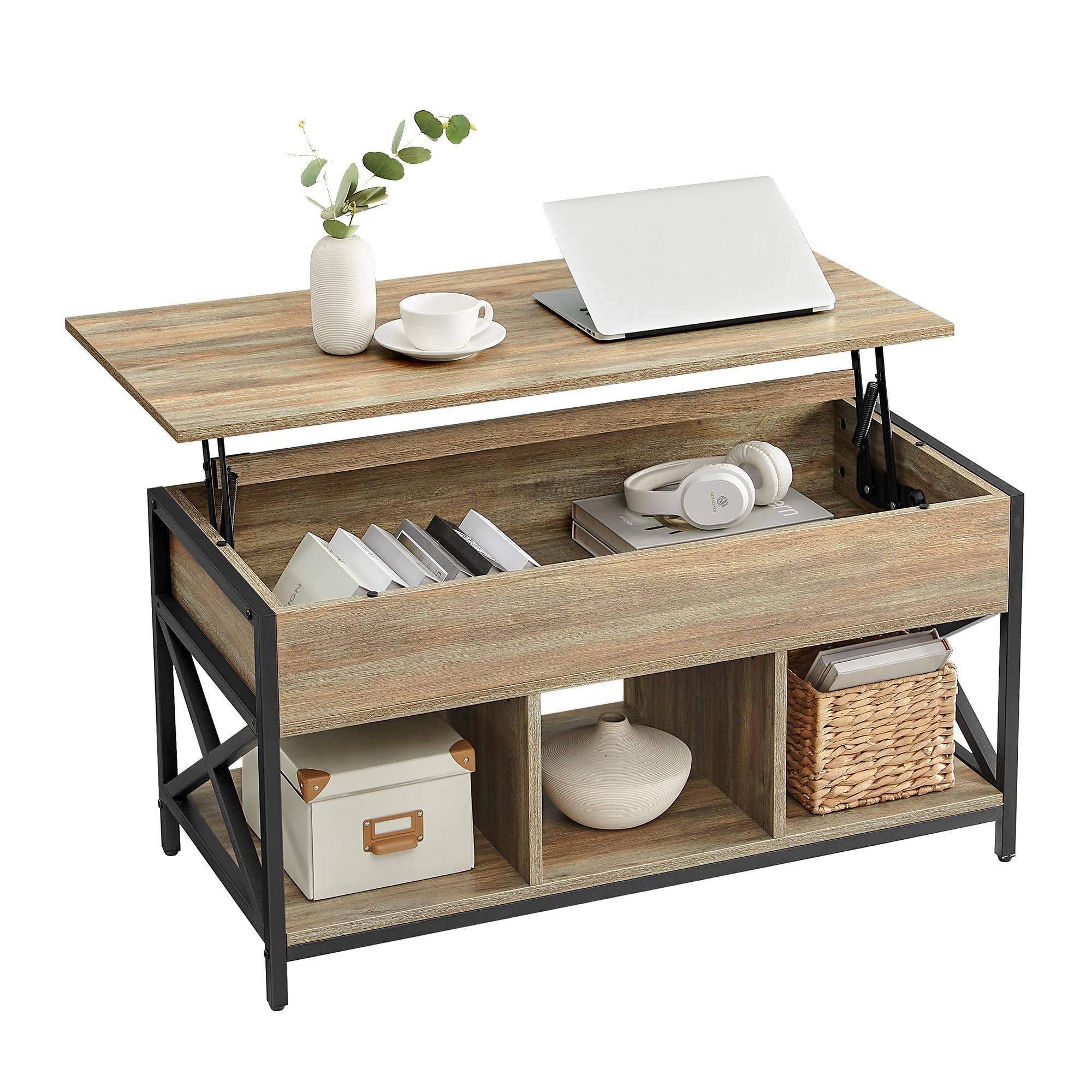 VASAGLE Lift Top Coffee Table