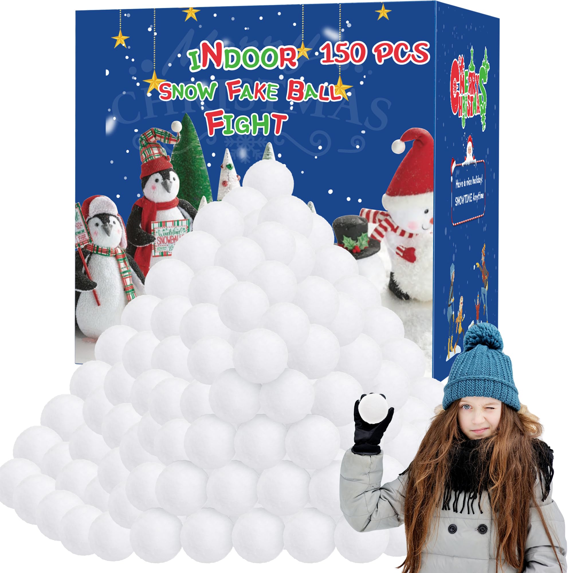 Homiar 150-Pack Snow Balls