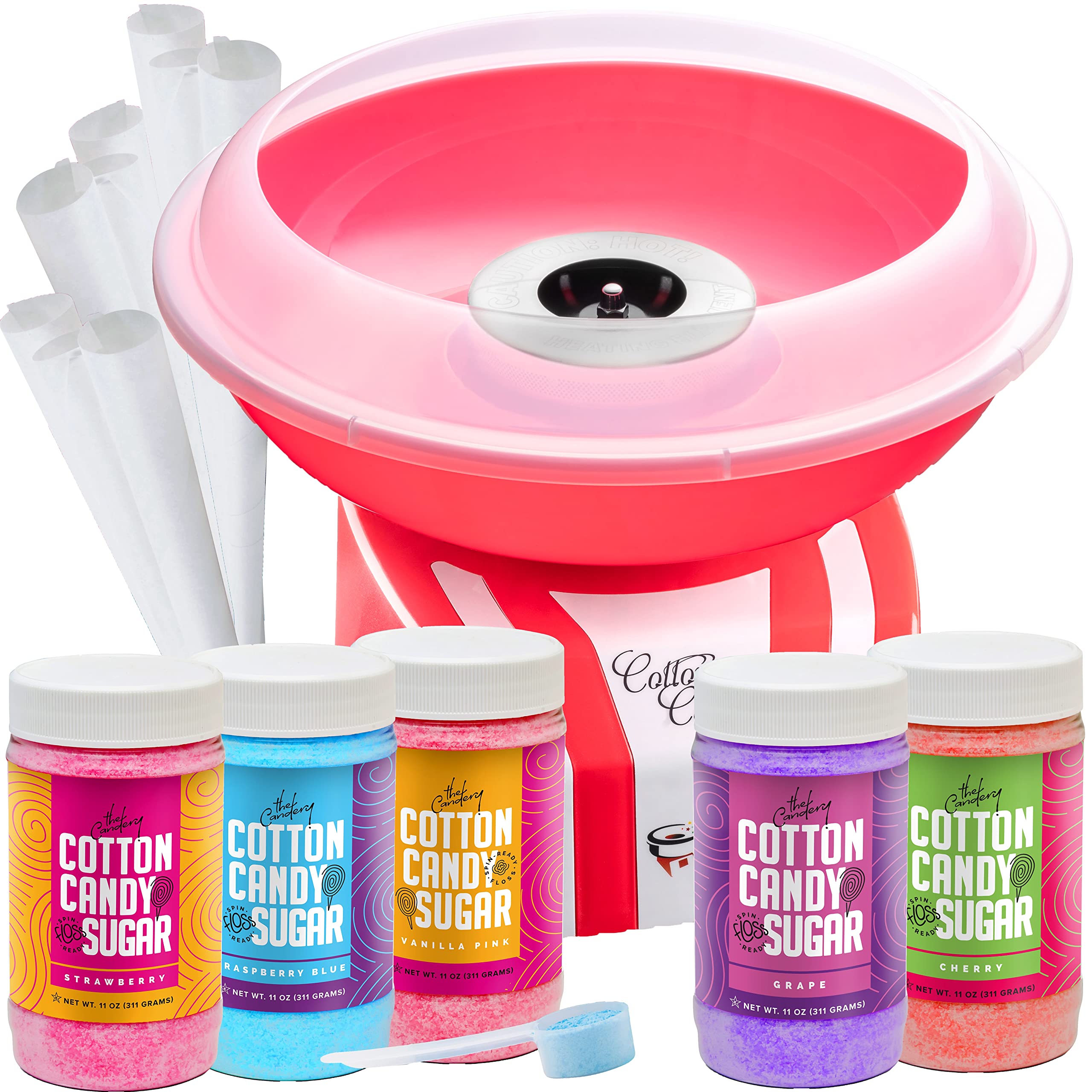 Candery Cotton Candy Machine Bundle