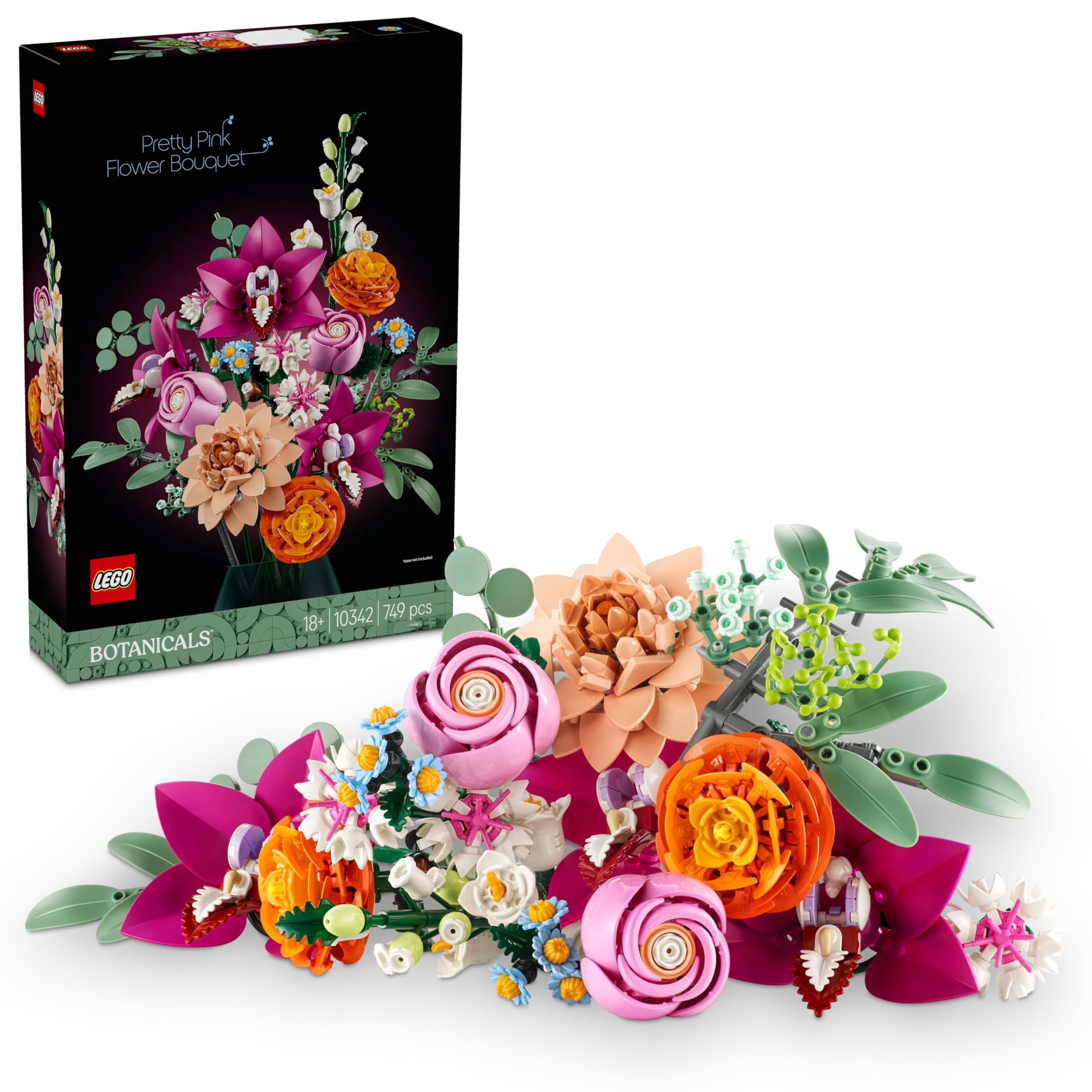 LEGO Botanical Pink Bouquet Set