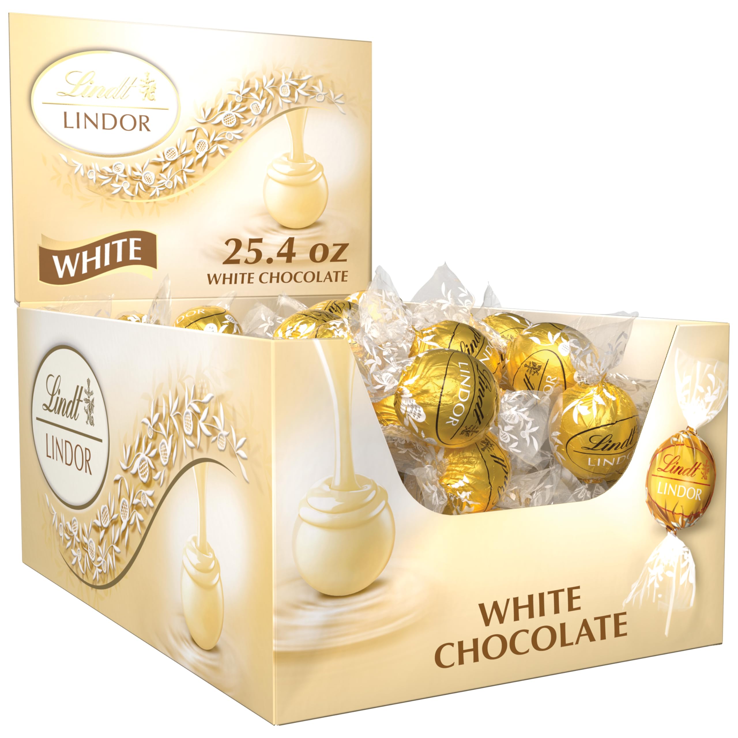 Lindt LINDOR White Chocolate Truffles (Bulk)