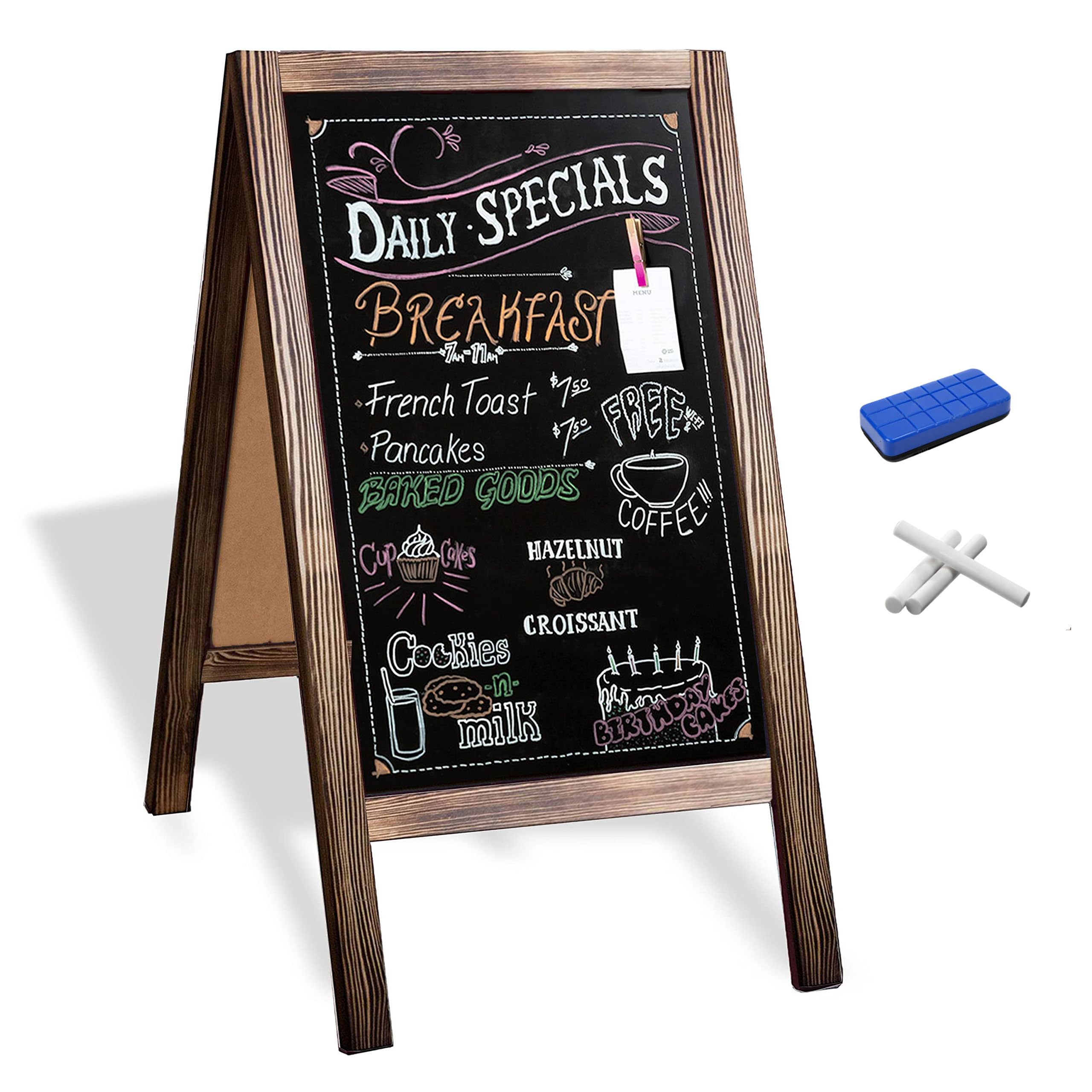 Ilyapa Wooden A-Frame Chalkboard