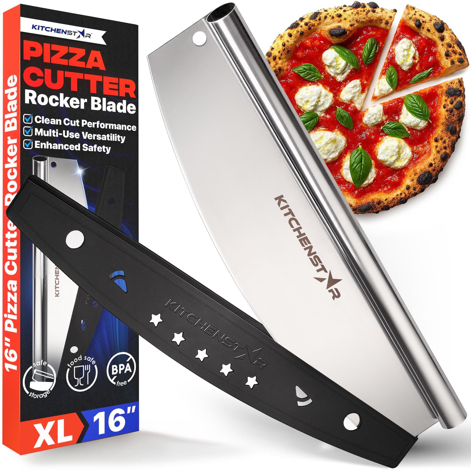 KitchenStar 16-Inch Rocker Blade