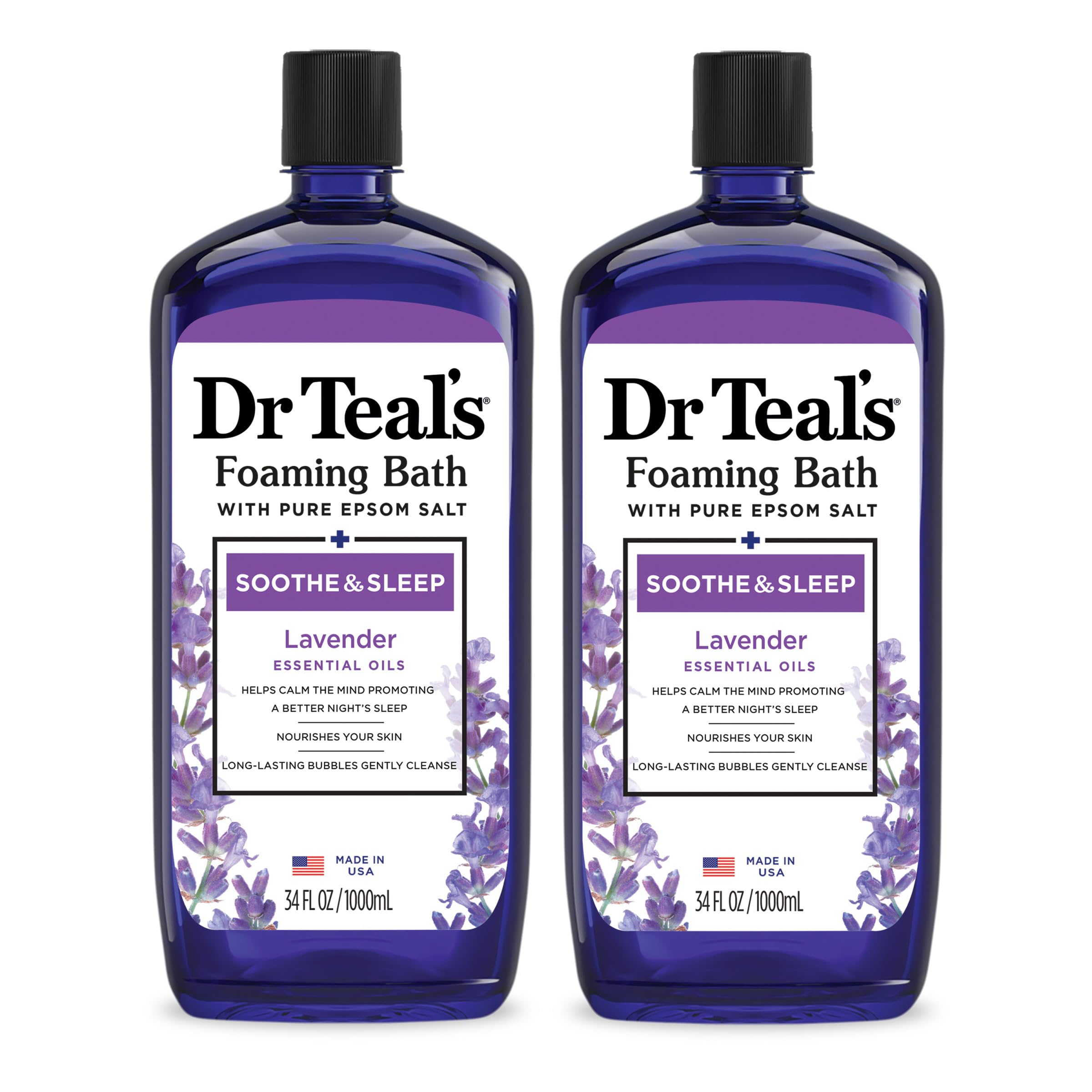 Dr Teal's Soothe & Sleep Foaming Bath (Lavender) — Value