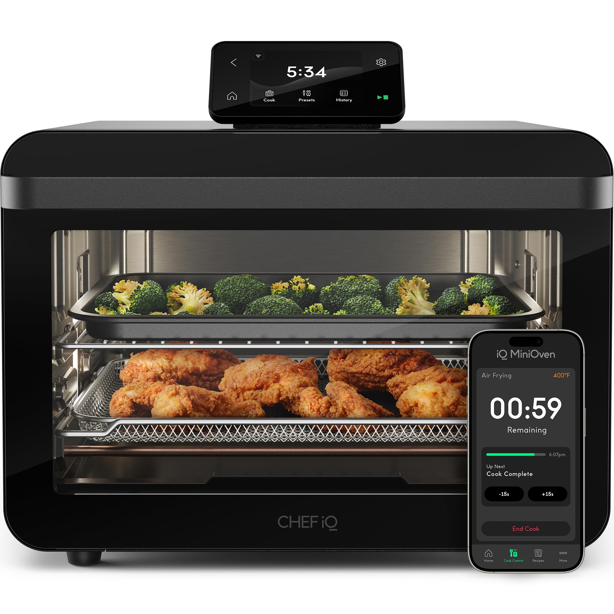 CHEF iQ MiniOven Smart Convection Oven
