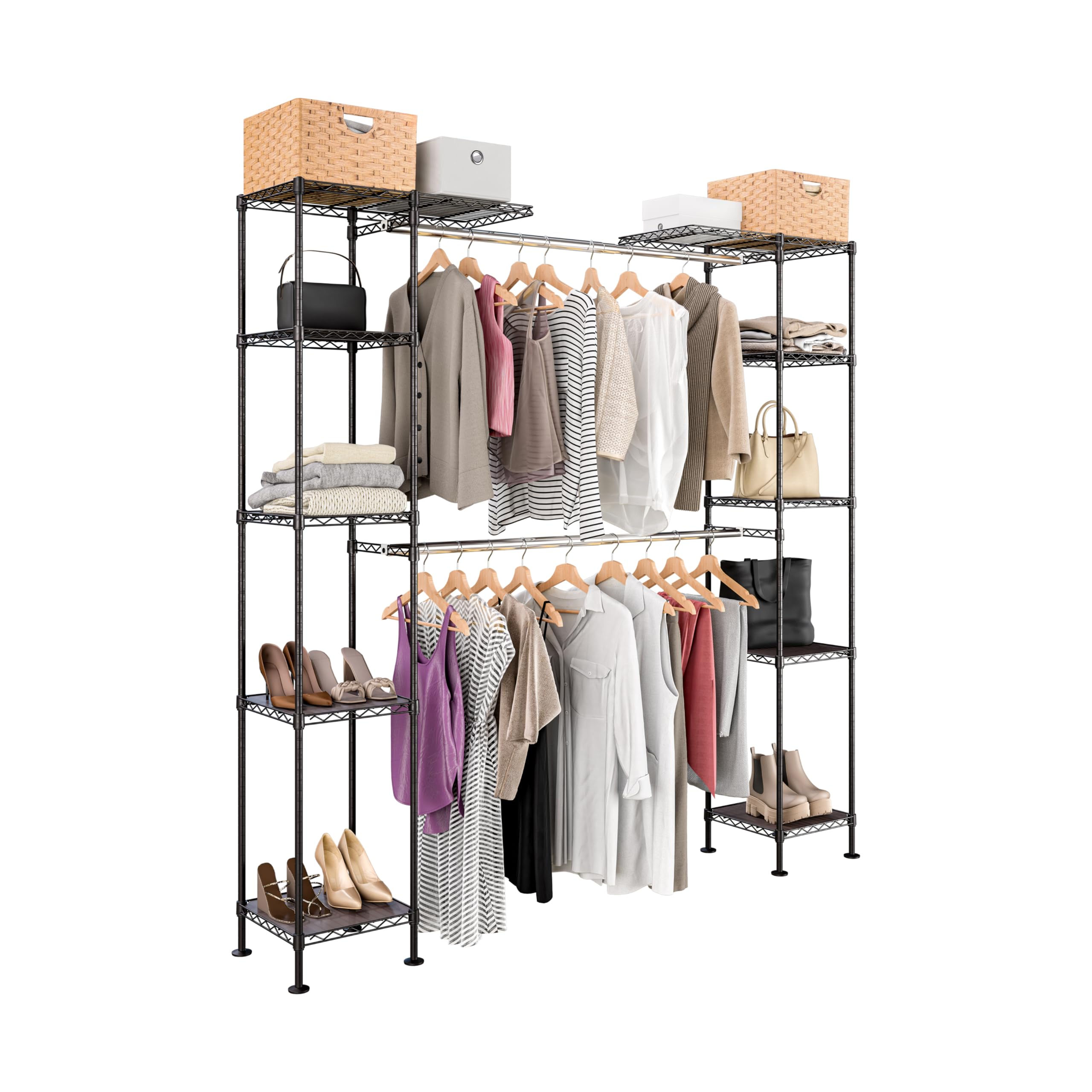 Seville Classics Expandable Closet Organizer